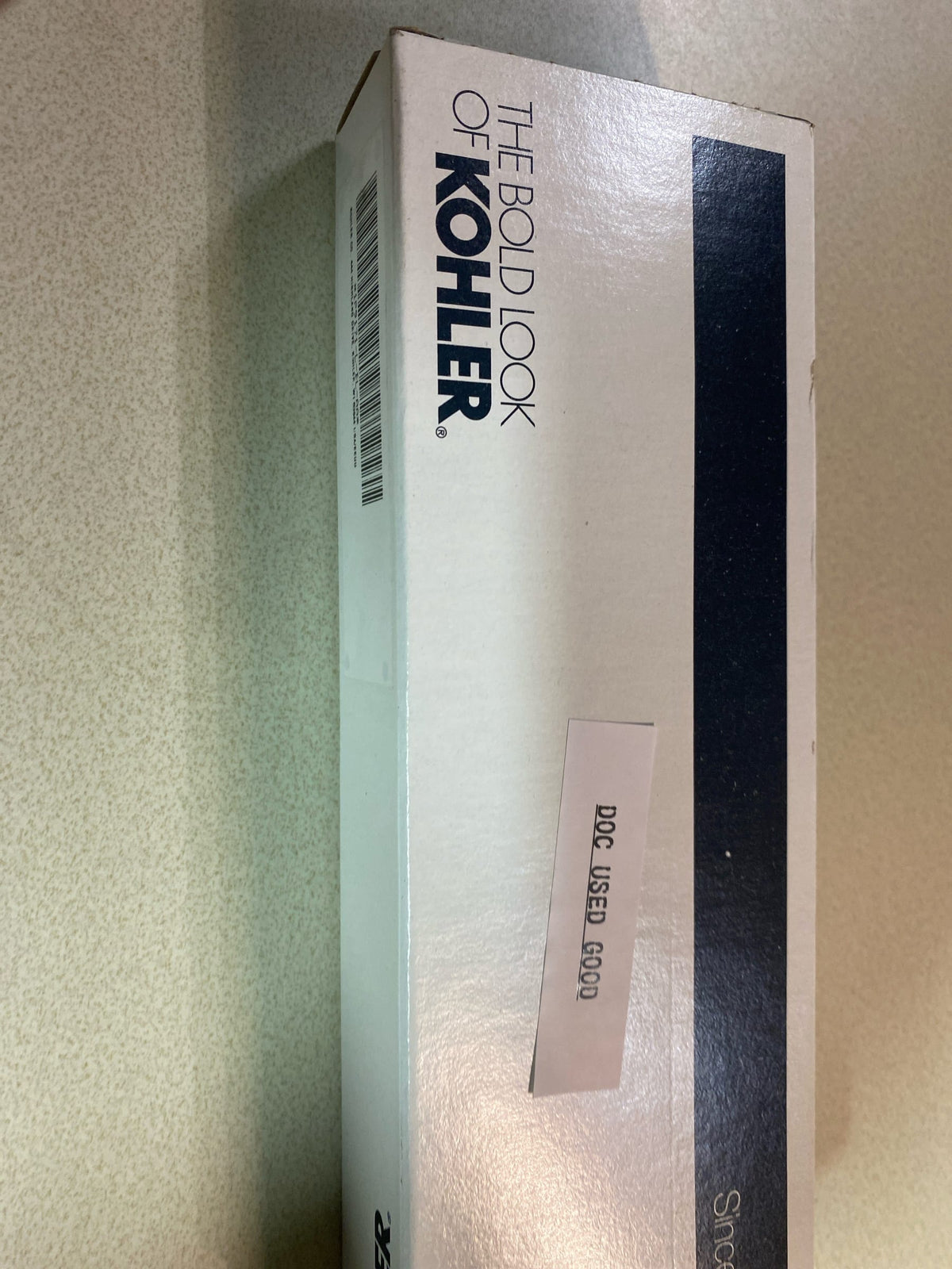 Kohler K-9171-L-BL San Souci Left-Hand Trip Lever, Matte Black