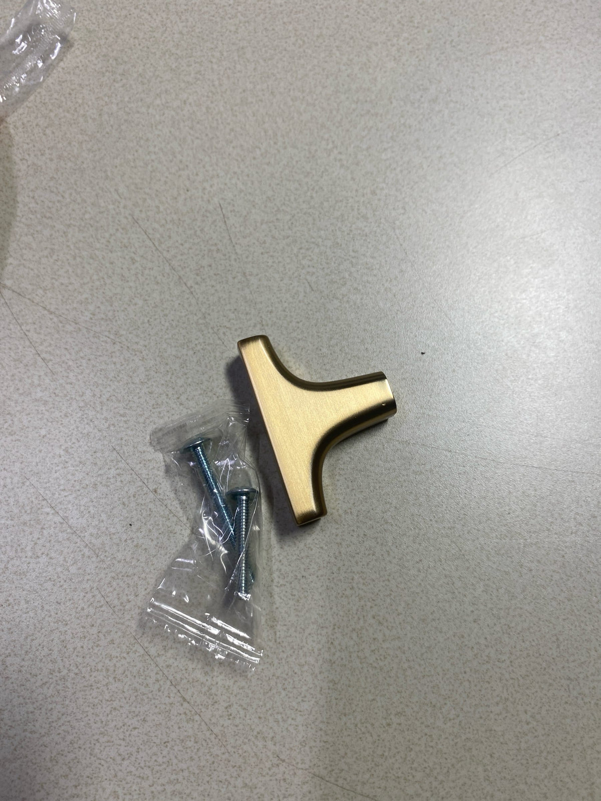 Amerock BP37421BBZ Merced 2 in. (51mm) Length Golden Champagne Modern Bar Cabinet Knob