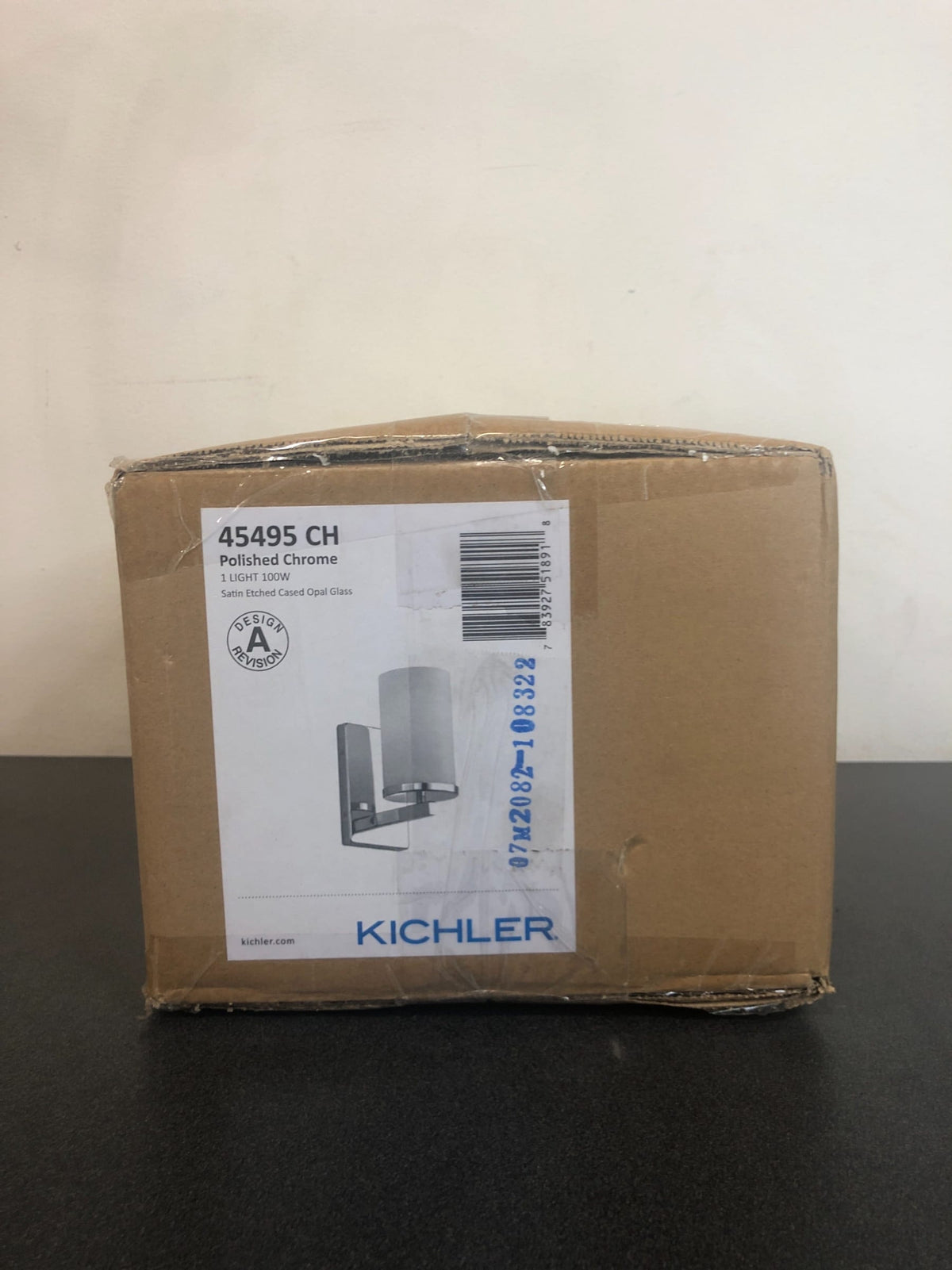 Kichler Crosby 9" Tall Bathroom Sconce