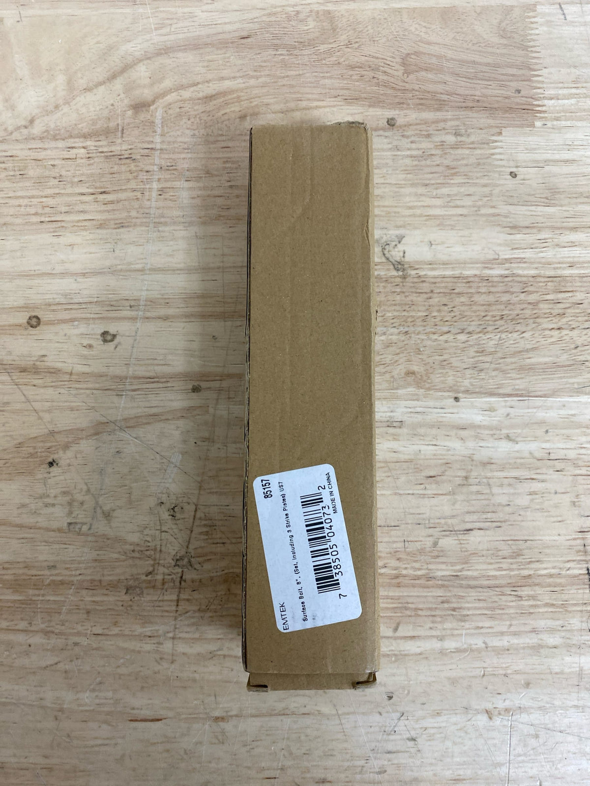Emt 8515 Us7 8 in Surface Bolt W/ 3 Screws