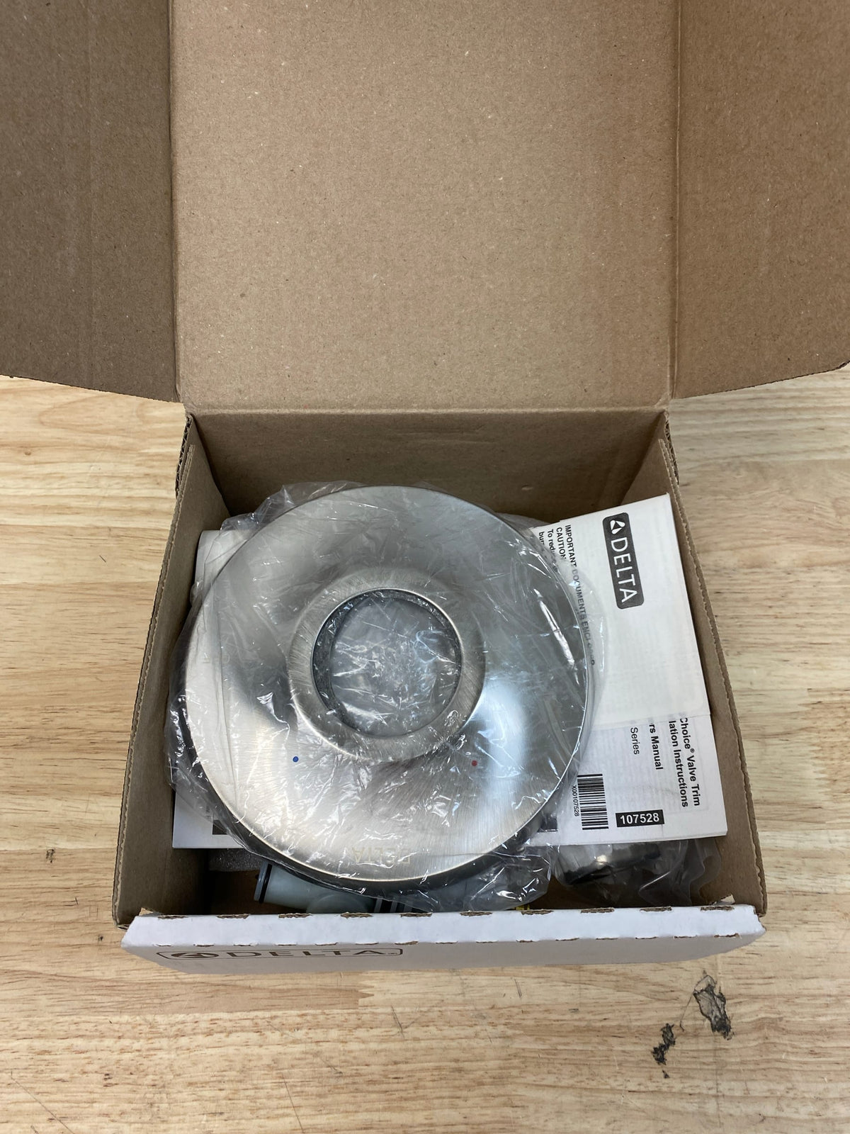 Delta T14033-SS Kayra Monitor 14 Series Single Function Pressure Balanced Trim Only - Less Rough-In Valve - Brilliance Stainless