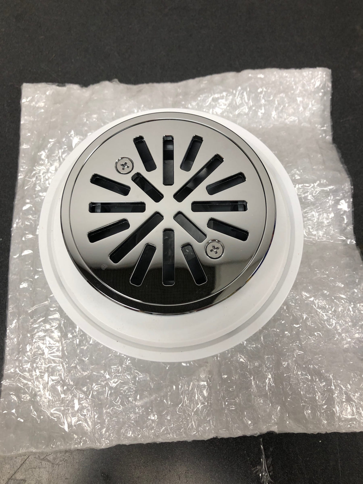 Delta DT061411 4" Tile-In Round Shower Drain - Chrome