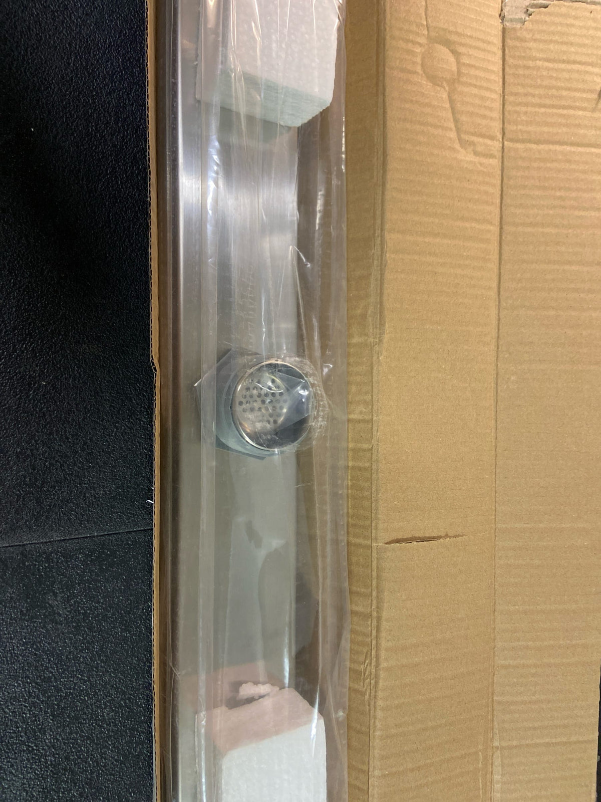 Miseno MNO30LD 30" Pattern Grate Linear Shower Drain - Stainless Steel