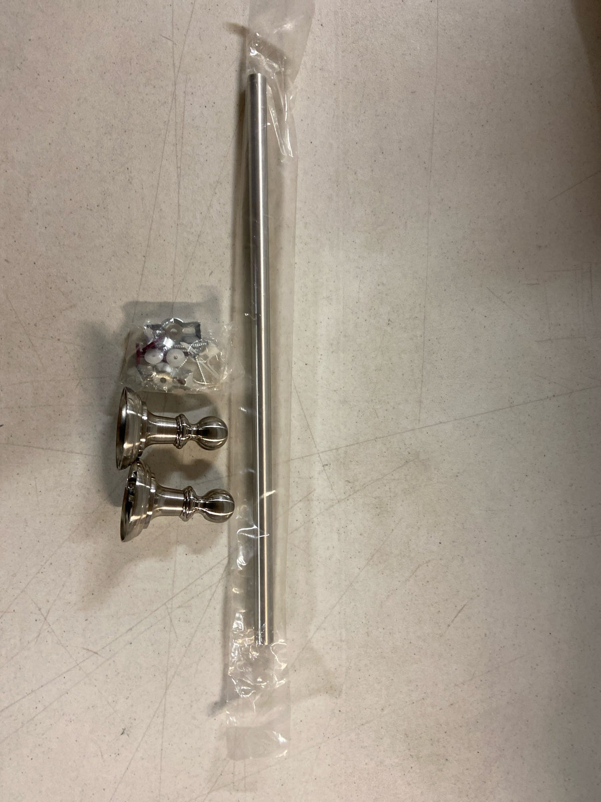 Elements BHE5-04SN Fairview 24" Towel Bar - Concealed Screw Mount - Satin Nickel