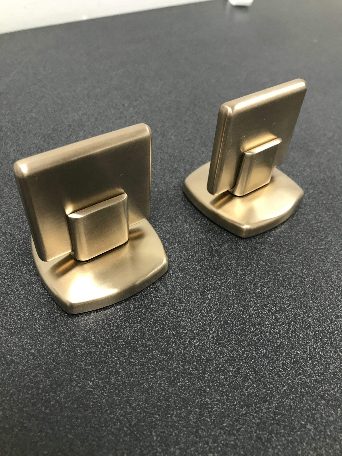 Brizo HK5367-GL Allaria Knob Handle Kit Only for Widespread Bathroom Faucet - Less Spout - Luxe Gold