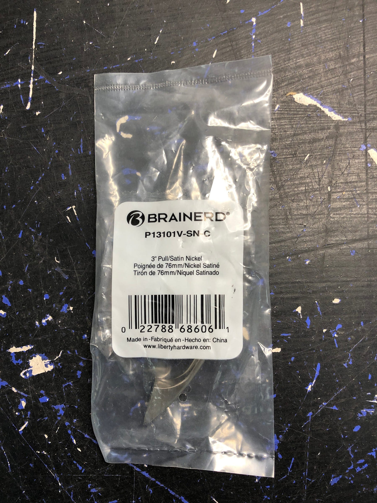 Brainerd 3" Pull, Satin Nickel