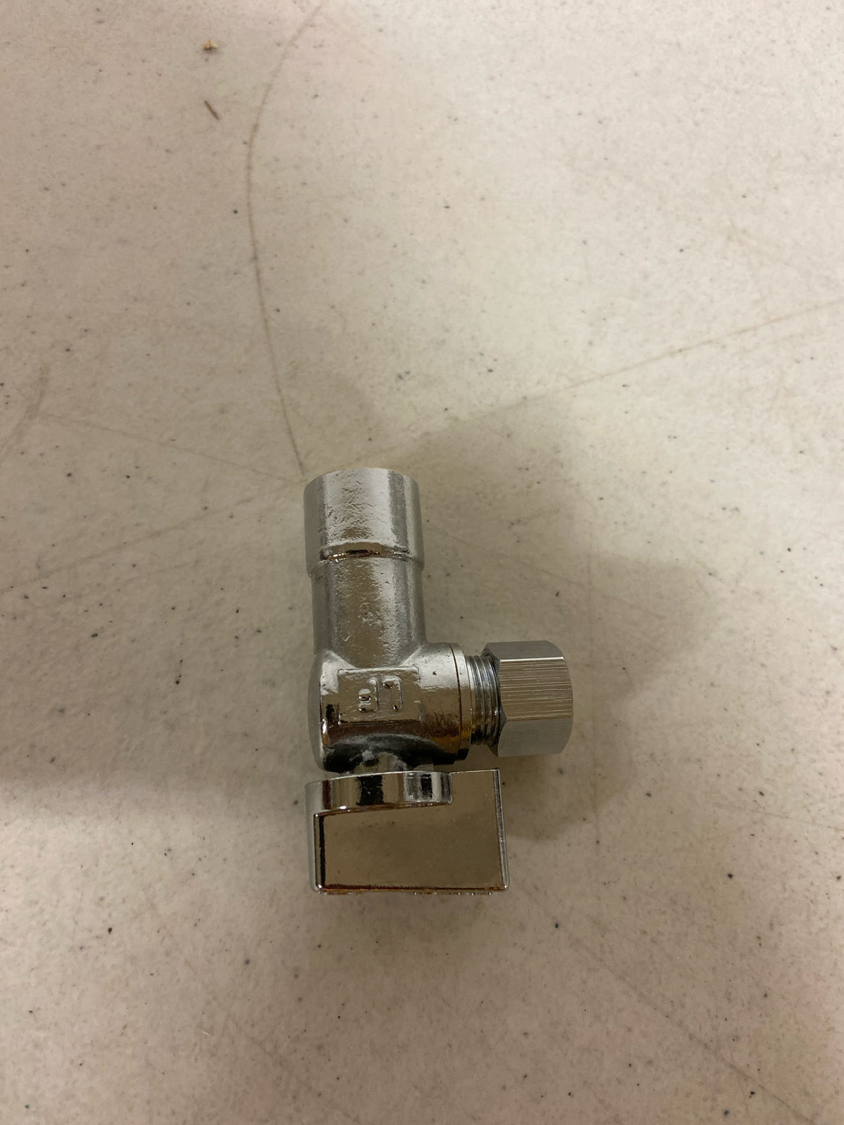 PROFLO PFXQAS32C 1/2" x 3/8" Quarter Turn Angle Valve - Chrome