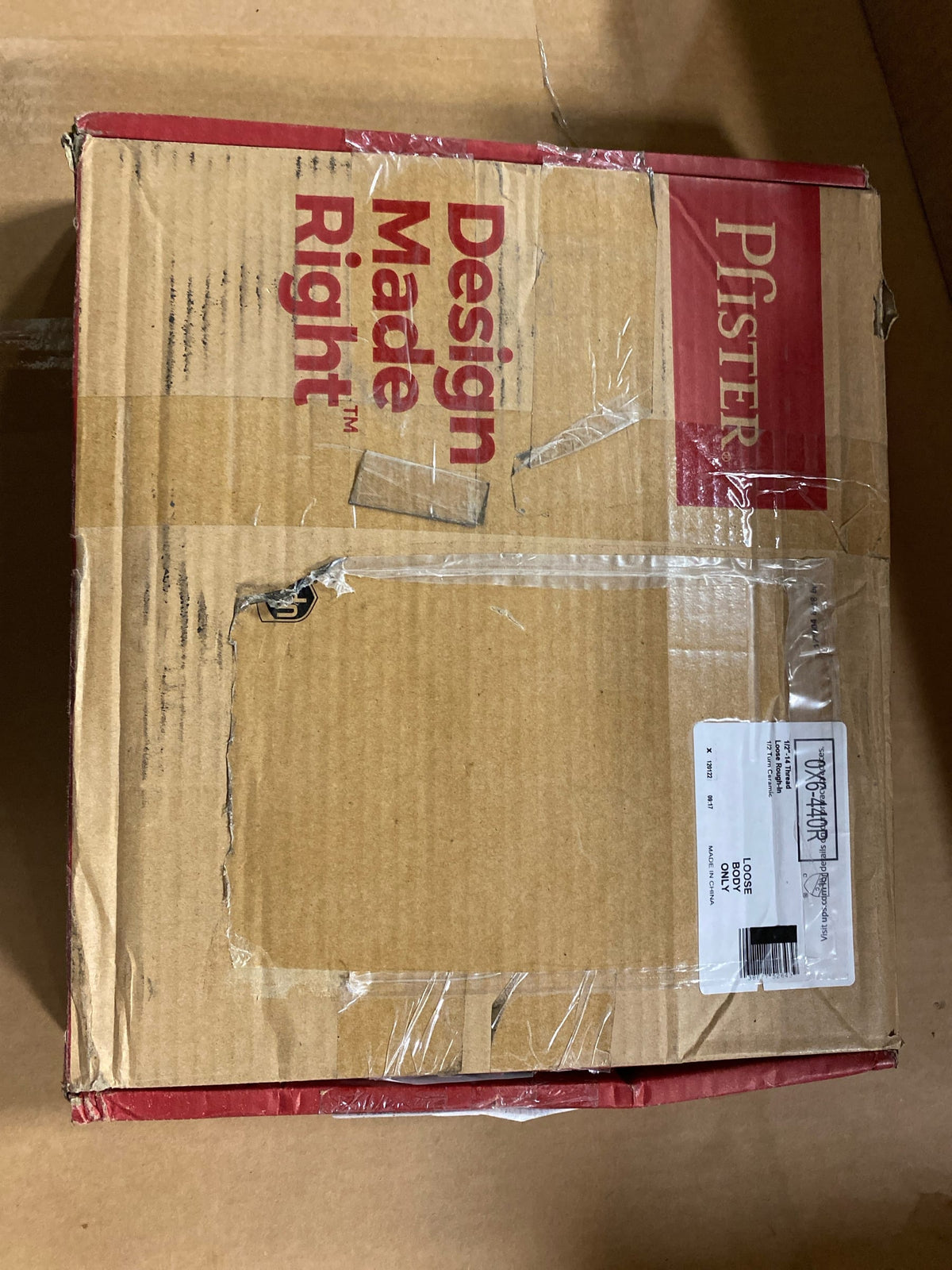 Pfister 0X6-440R 1/2 Inch Rough In Valve for Double Handle Roman Tub Faucets with Handshower (Variable Spread) - N/A