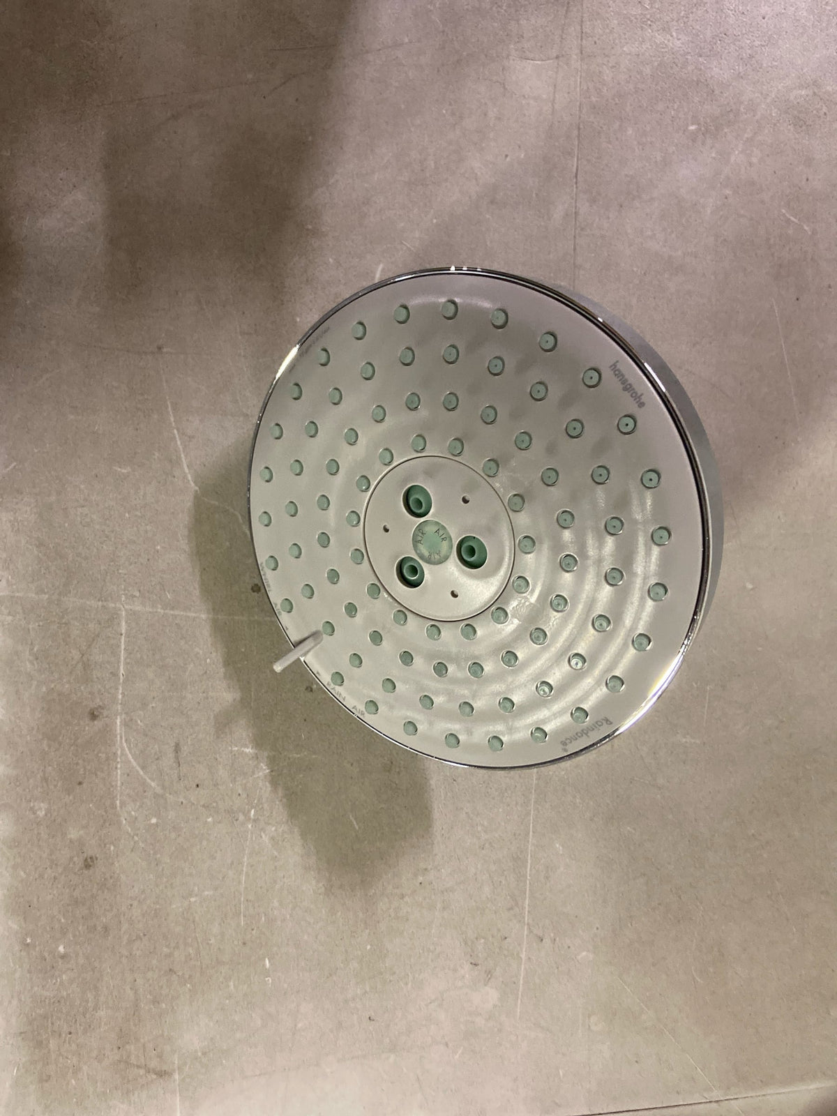 Hansgrohe 04800000 Raindance S 1.75 GPM 3-Jet Shower Head with AirPower - Chrome