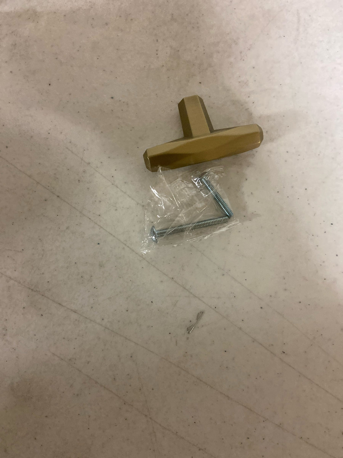 Amerock BP36642BBZ St. Vincent 5/8 Inch Bar Cabinet Knob - Golden Champagne