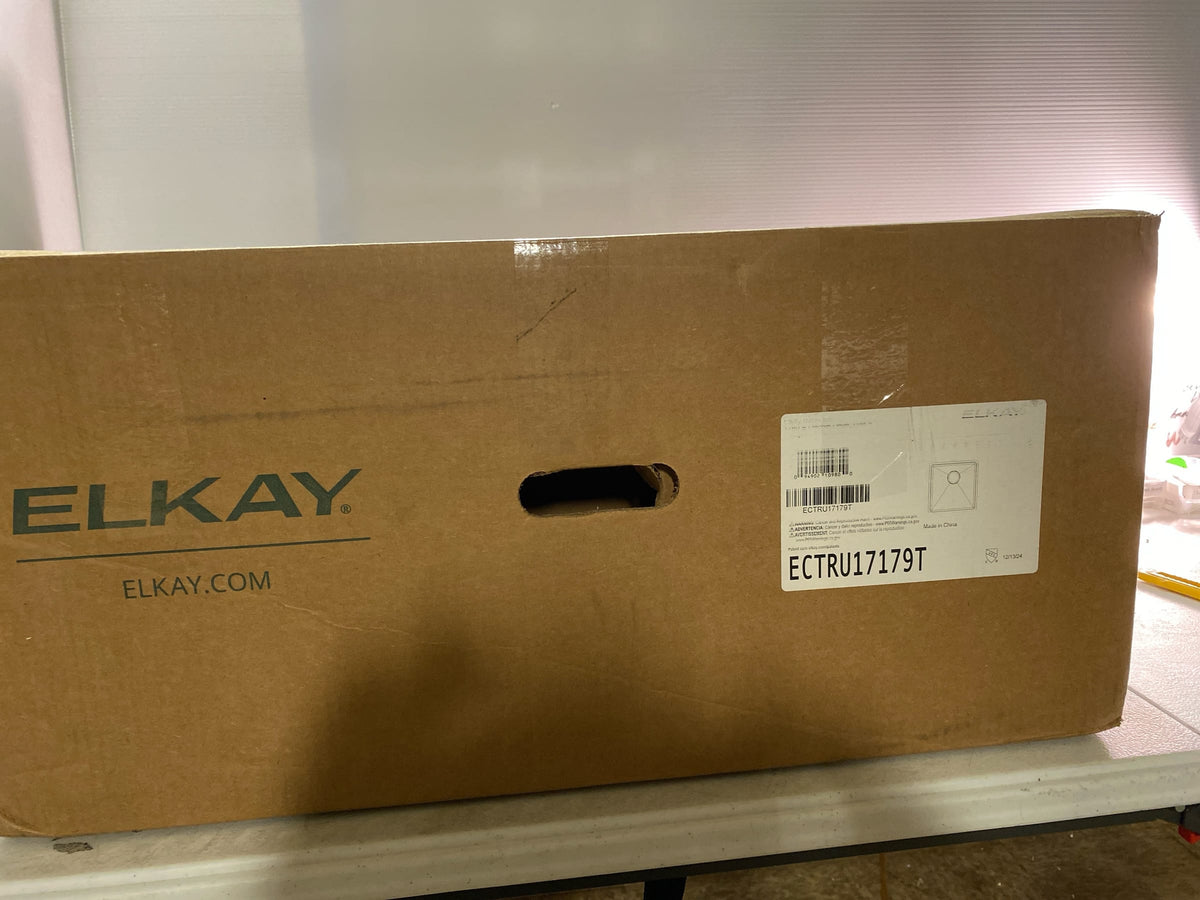 Elkay Crosstown 18-1/2" Undermount Single Basin Stainless Steel Kitchen Sink