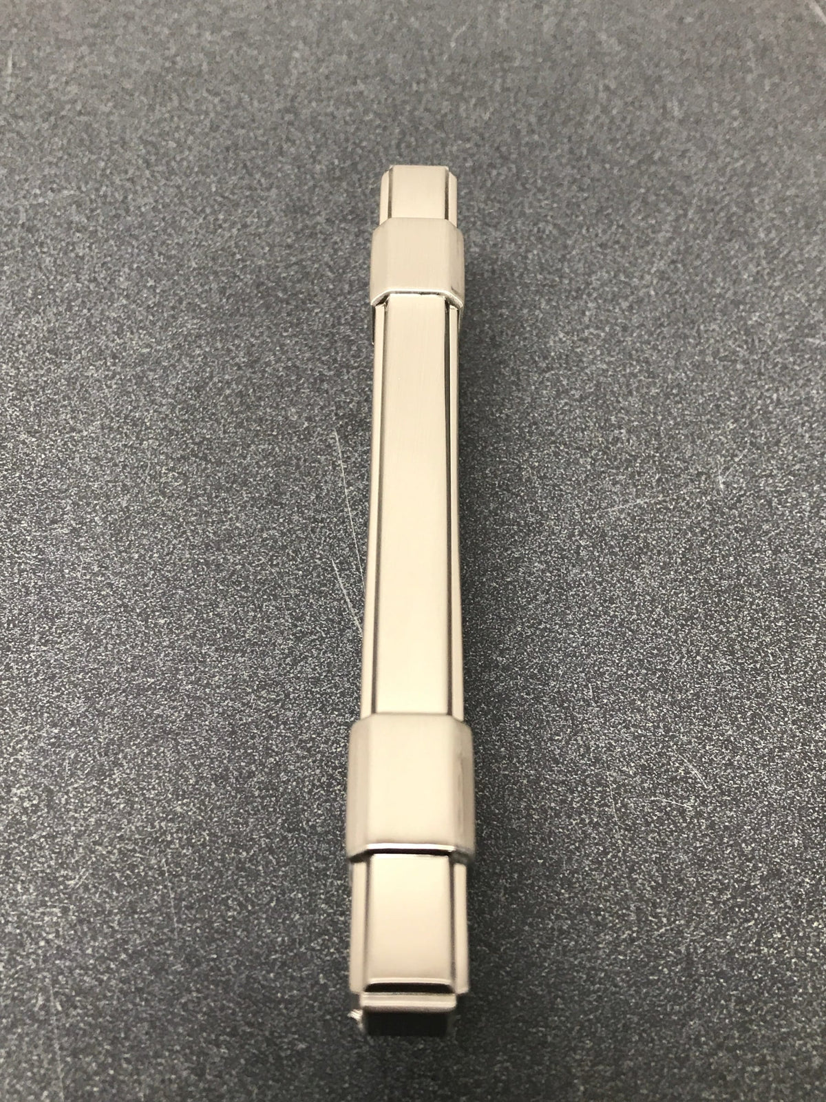 Belwith Keeler B076899-SN Monroe 3-3/4" Center to Center Square Cabinet Bar Handle / Drawer Pull - Satin Nickel