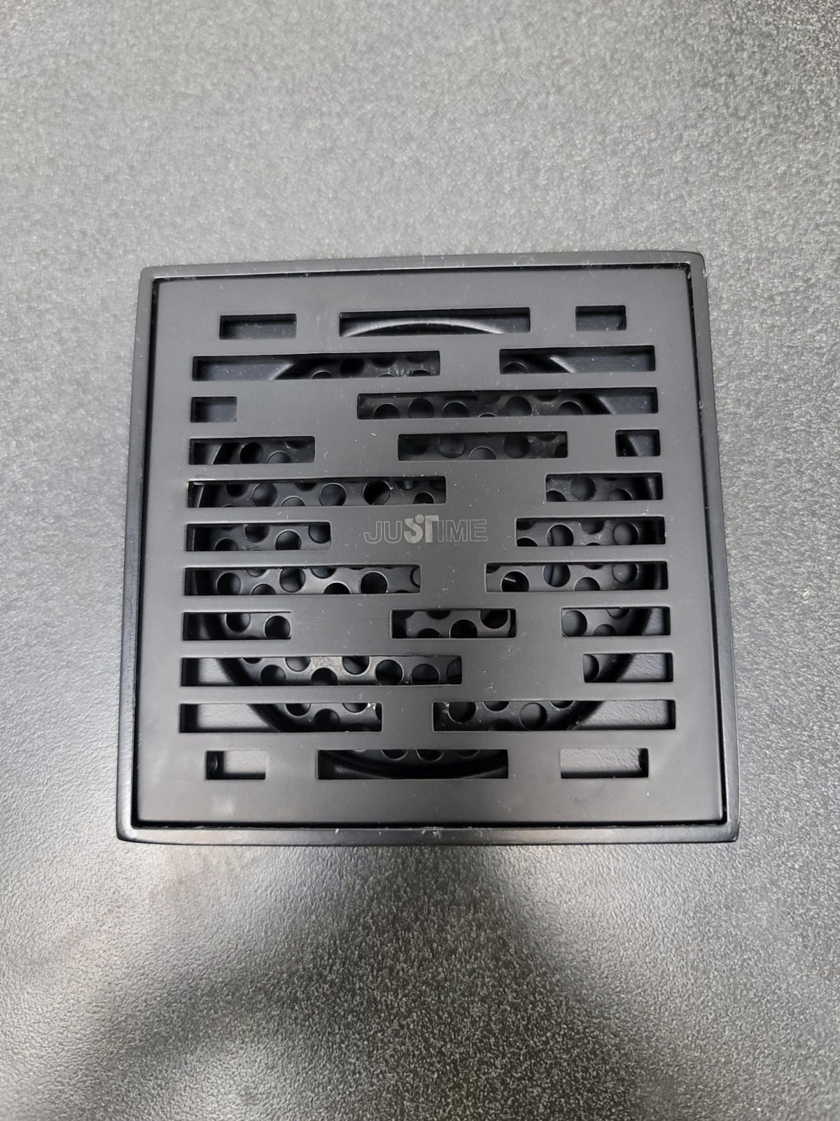 Kingston Brass BSF6310MB Watercourse 4" Wide Transit Square Shower Drain - Matte Black