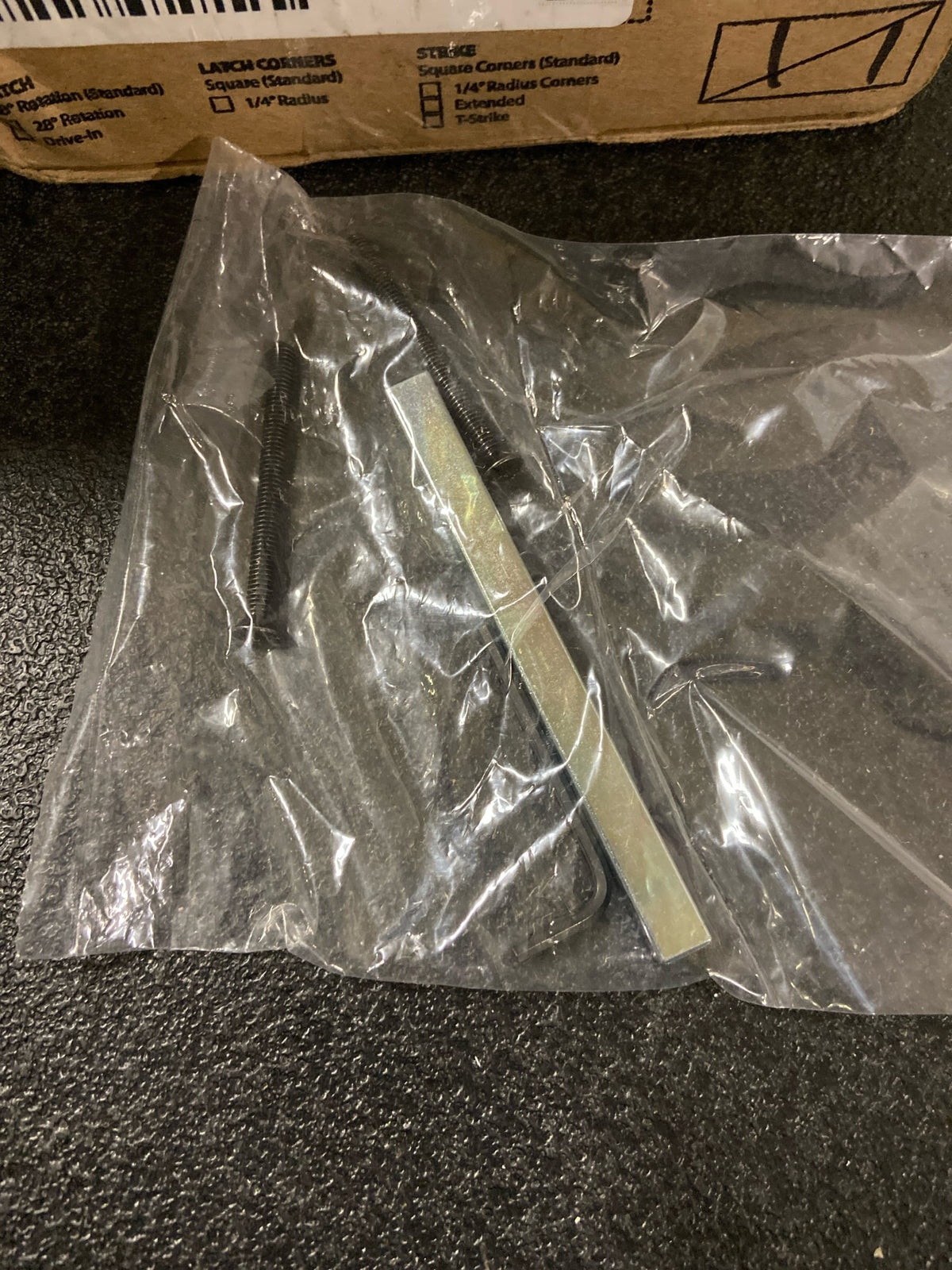 Emtek 12A3HLORHUS19 Multi Point C2, Non-Keyed American T-turn IS, Modern Style, 1-1/2''...