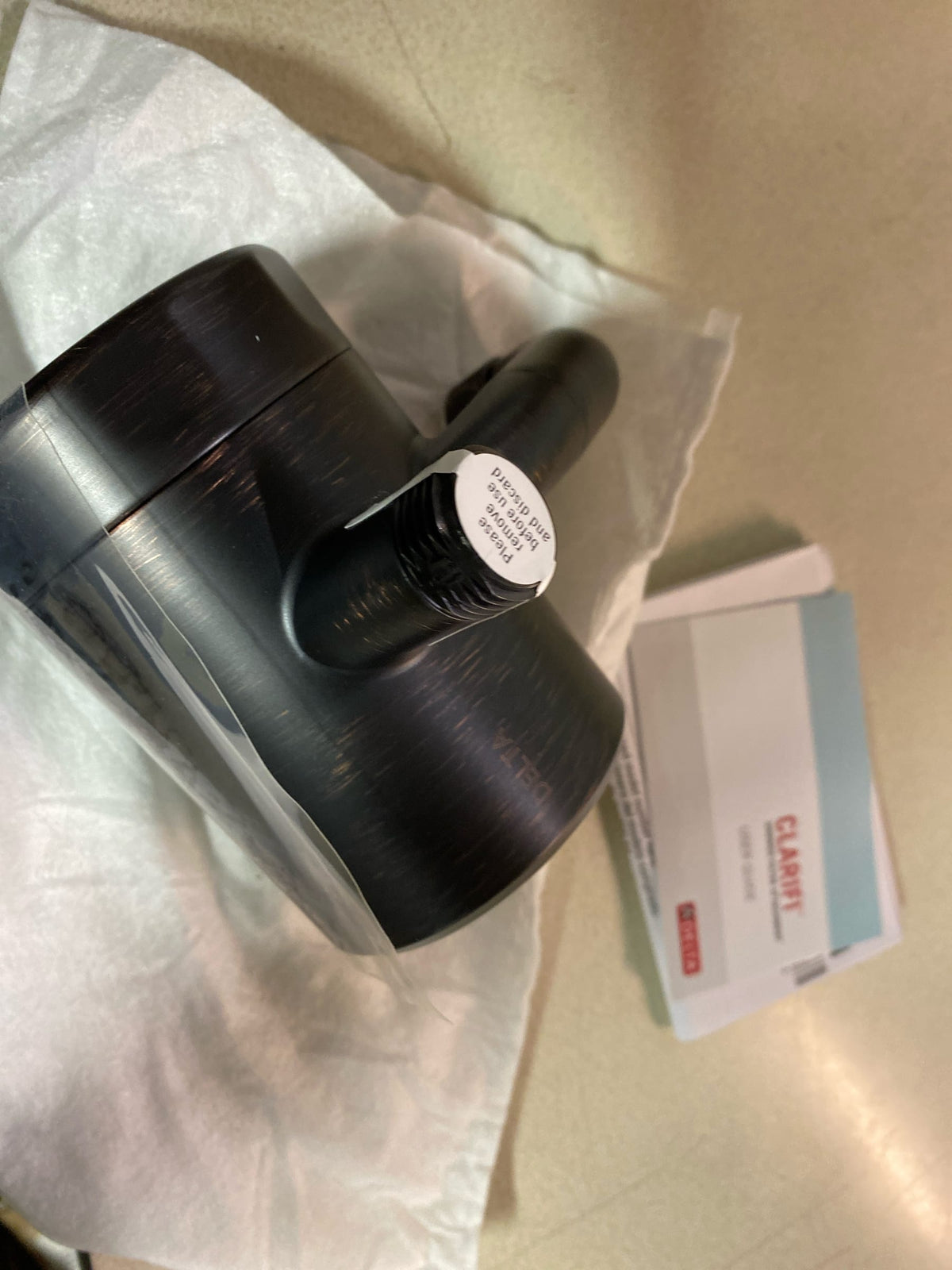 Delta 5SF100-RB Clarifi Premium Shower Filter Attachment in Venetian Bronze