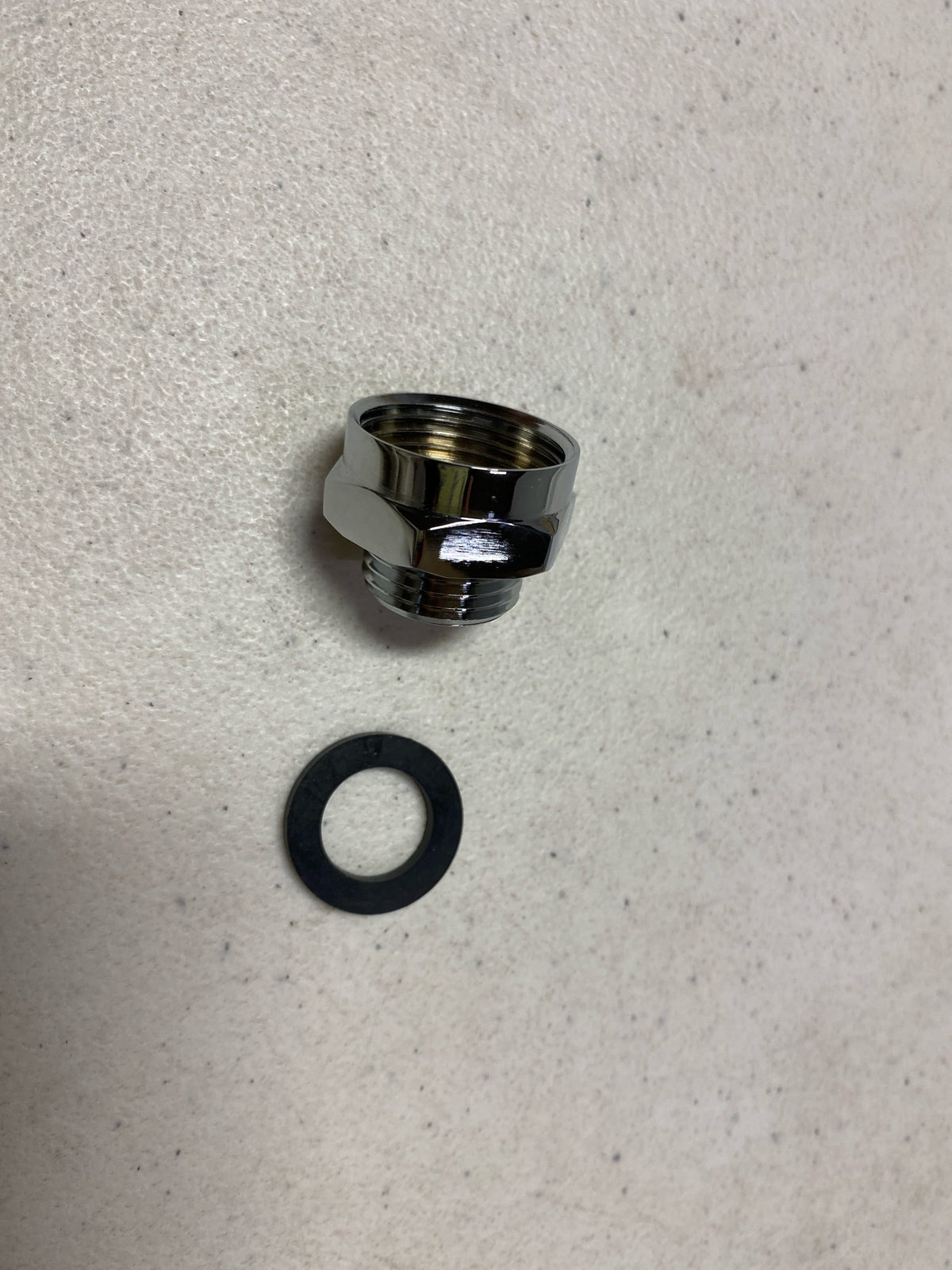 Signature Hardware 108773 Adapter Nut - 3/4" F x 1/2" M - Chrome