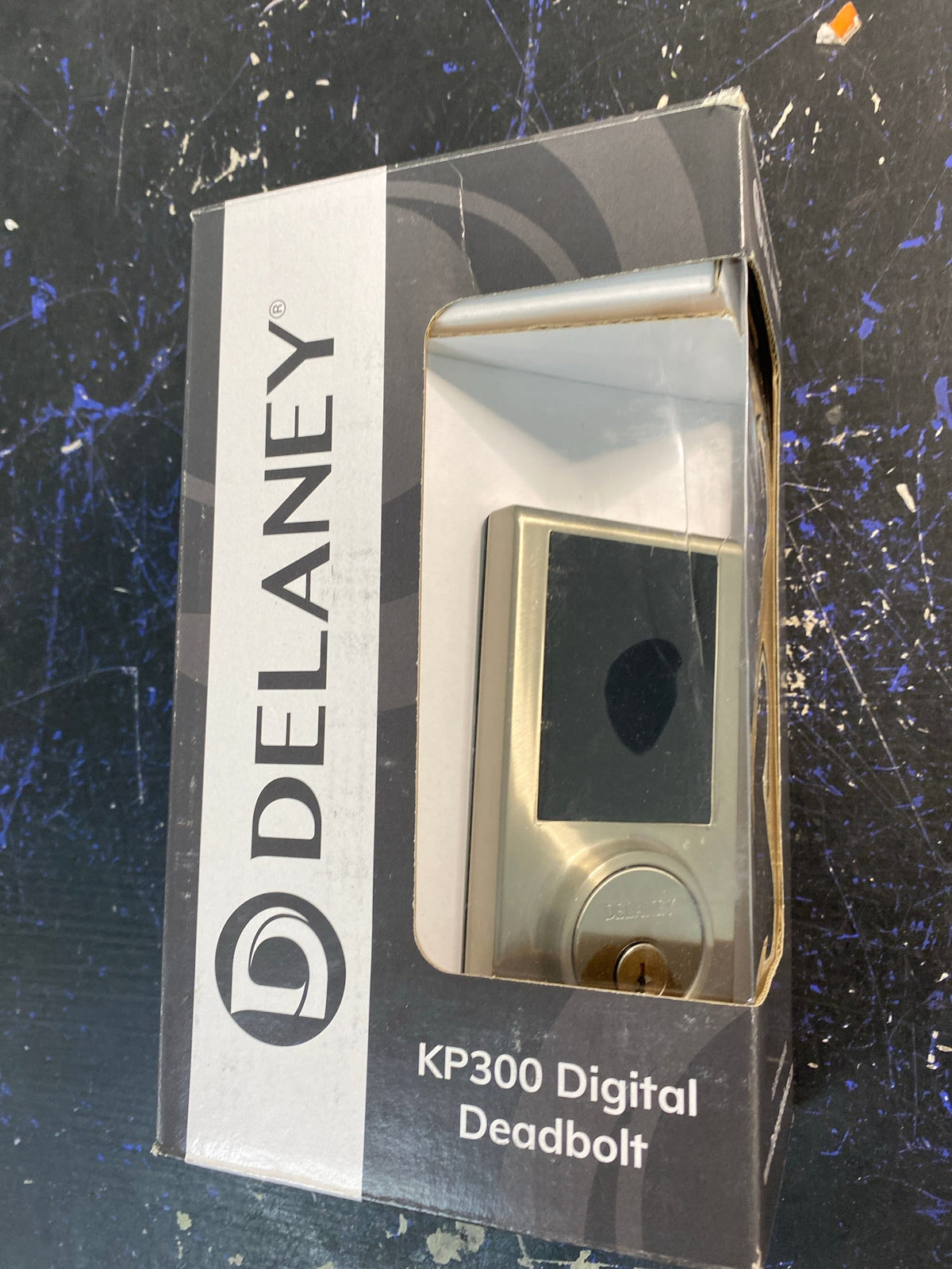 Delaney 301671 KP300 Keyless Entry Electronic Touchpad Deadbolt from the Digital Collection - Satin Nickel
