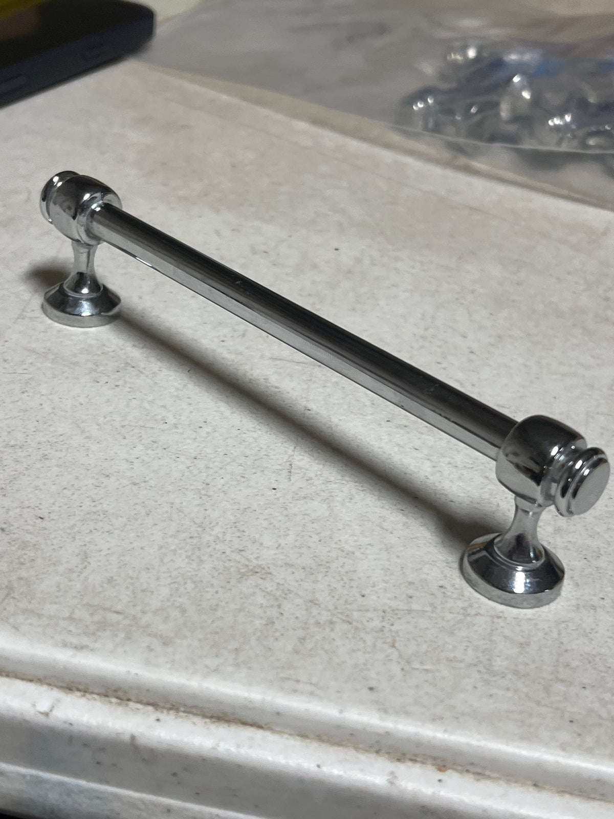 Mng hardware Balance 6 in. Center-to-Center Polished Chrome Bar Pull Cabinet Pull