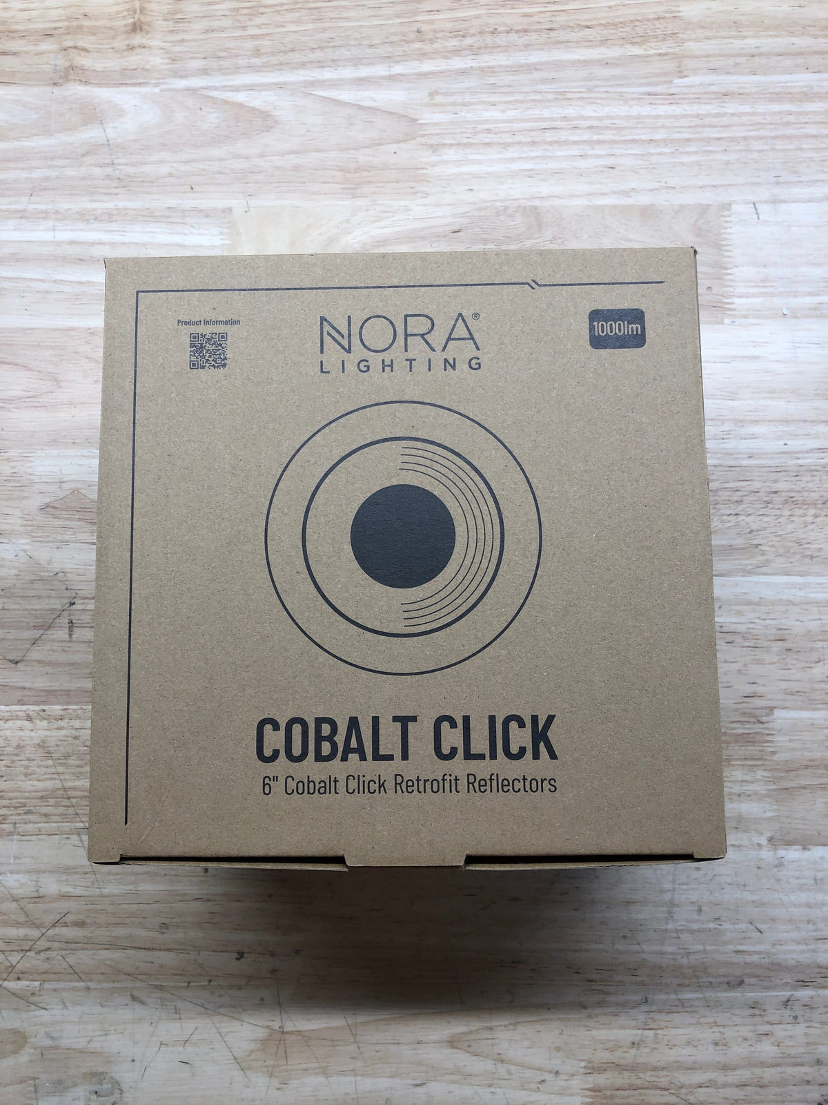 Nora Lighting NLCBC2-65130WW/10LE4 Cobalt 6" Integrated LED Open / Reflector Recessed Trim with 0-10V Triac/ELV Dimming - 1000 Lumens, 3000K - White / White
