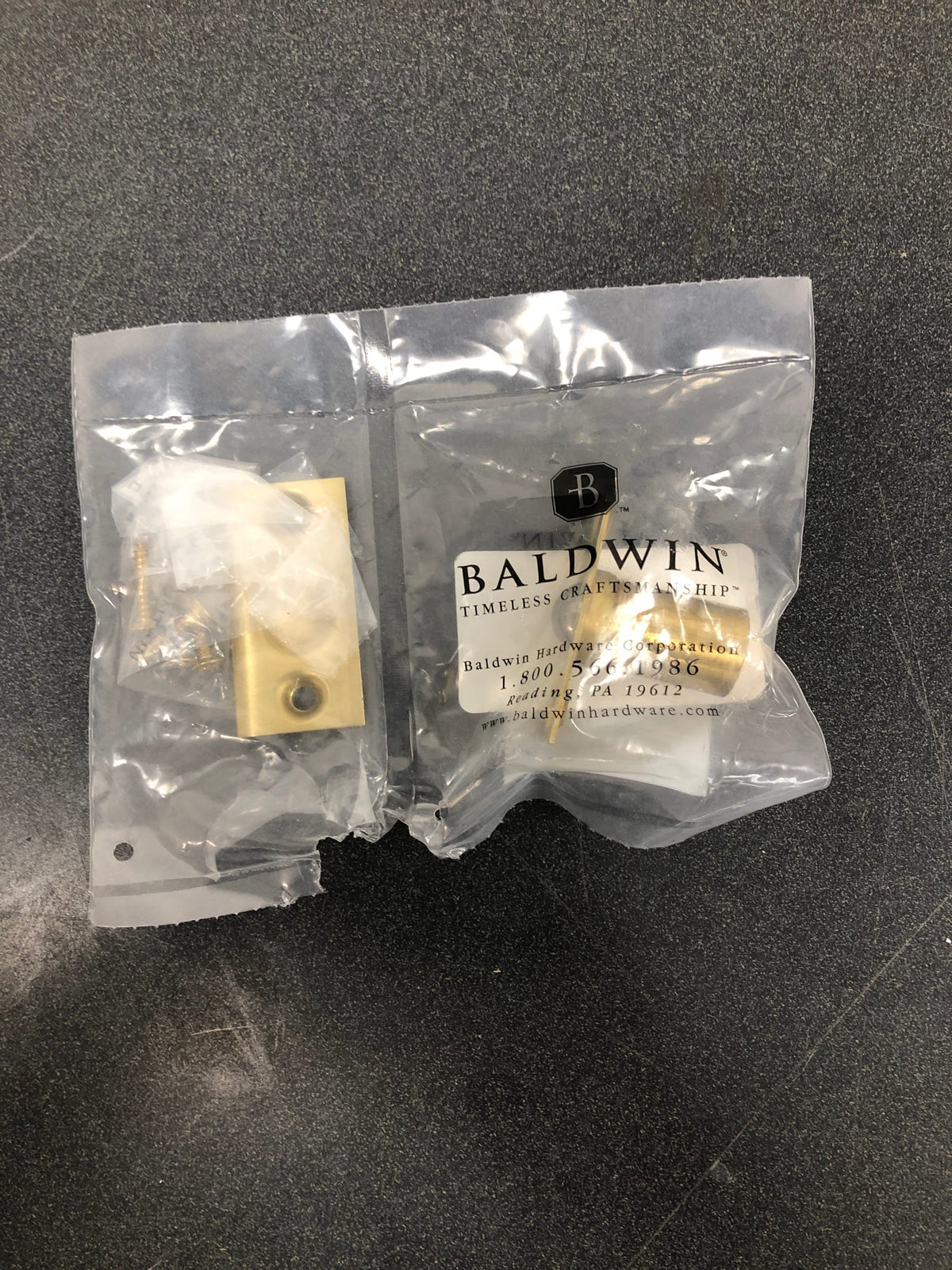 Baldwin 0426 Solid Brass Adjustable Ball Catch - Brass