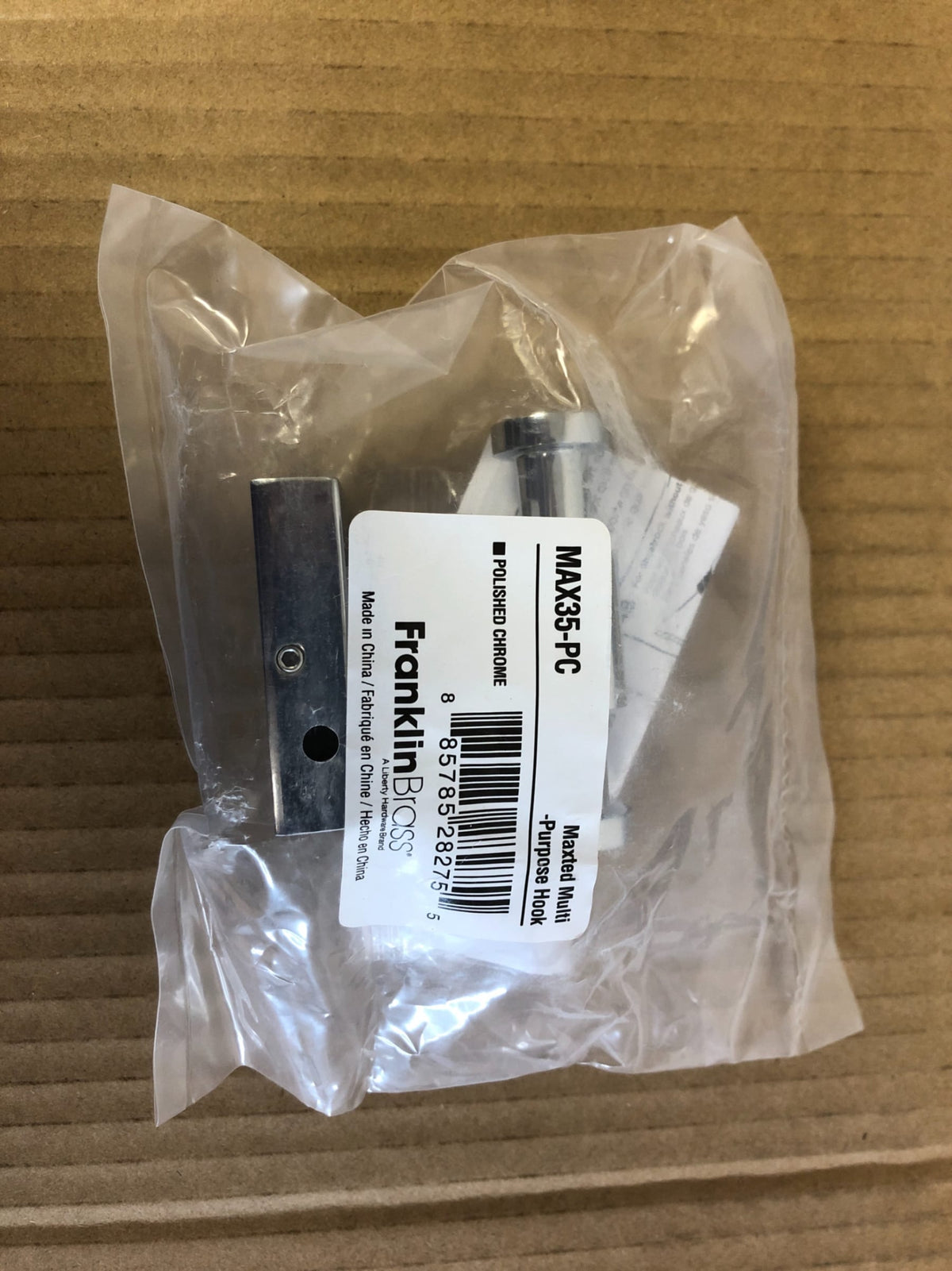 Franklin Brass Maxted Double Robe Hook