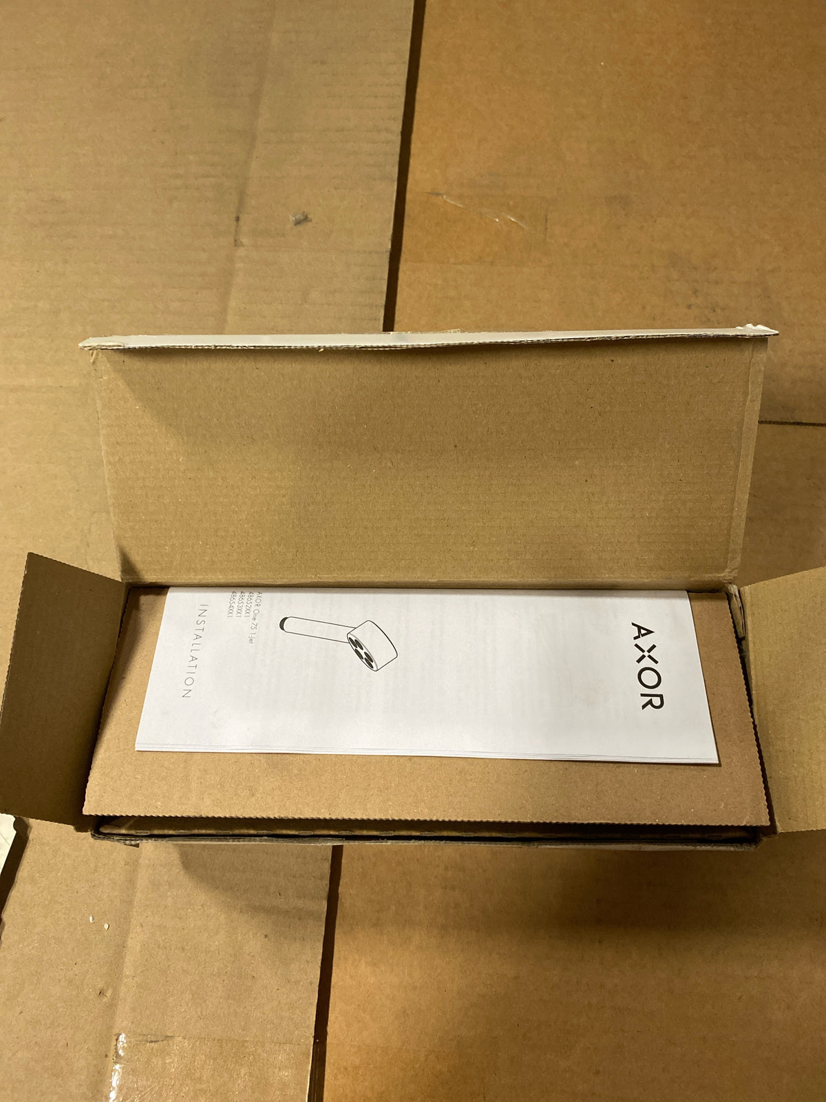 Axor 48654821 ONE 1.5 GPM Single Function Hand Shower - Engineered in Germany, - Brushed Nickel