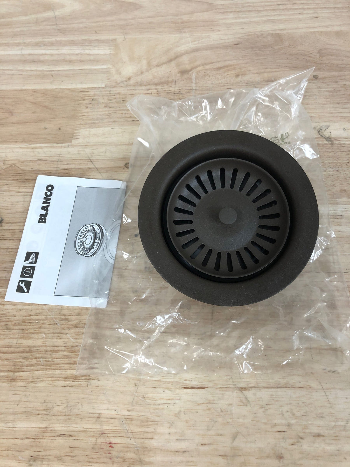 Disposal Flange, 3.5", Café