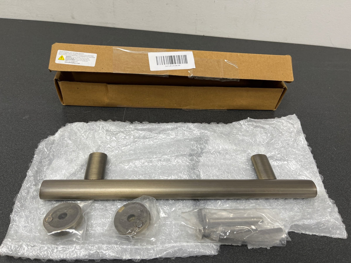Signature Hardware 445848 8" Kobe Solid Brass Door Pull - Antique Brass
