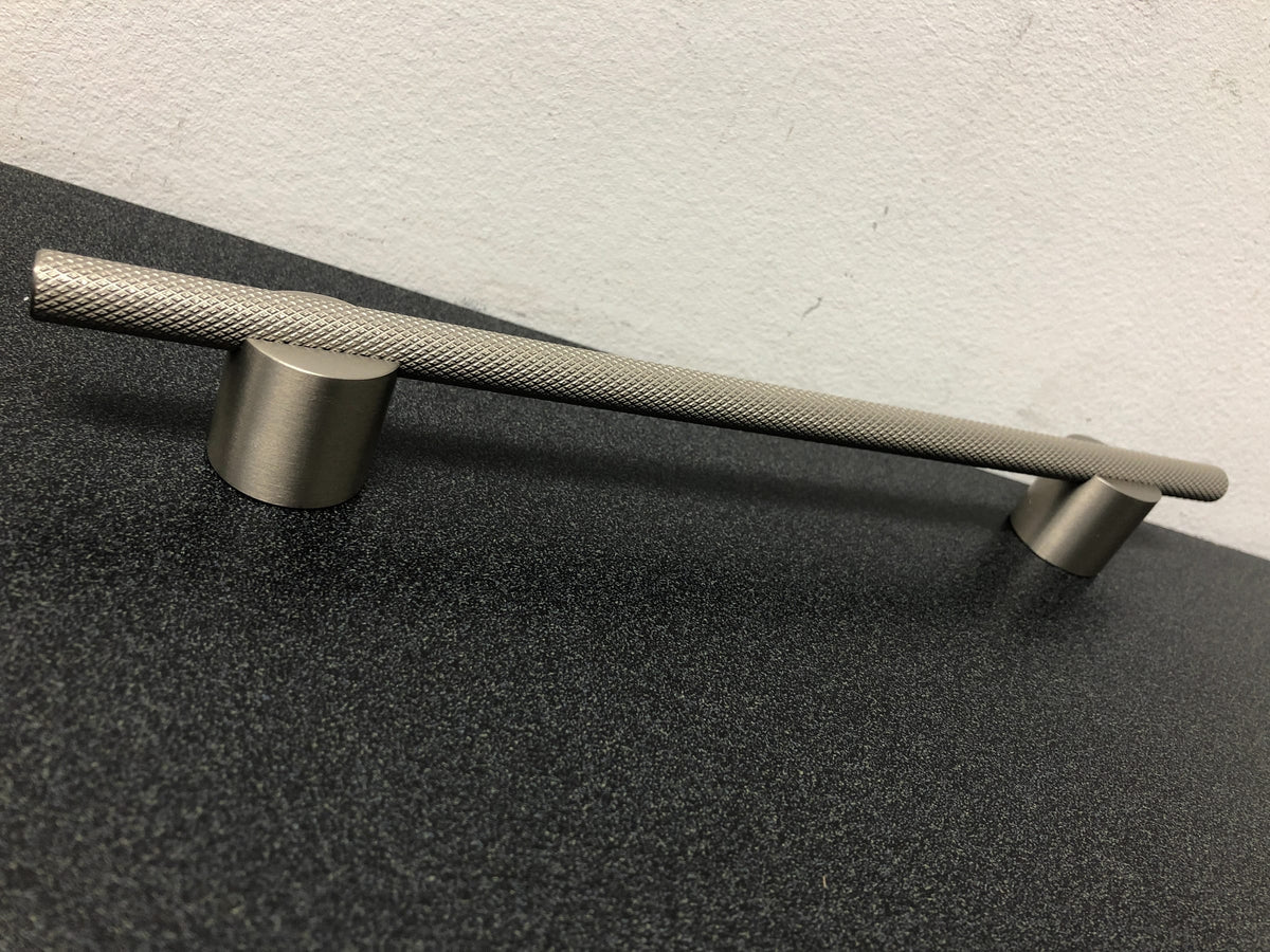 Amerock BP7414192SCSC Transcendent 7-9/16 Inch Center to Center Bar Cabinet Pull - Silver Champagne