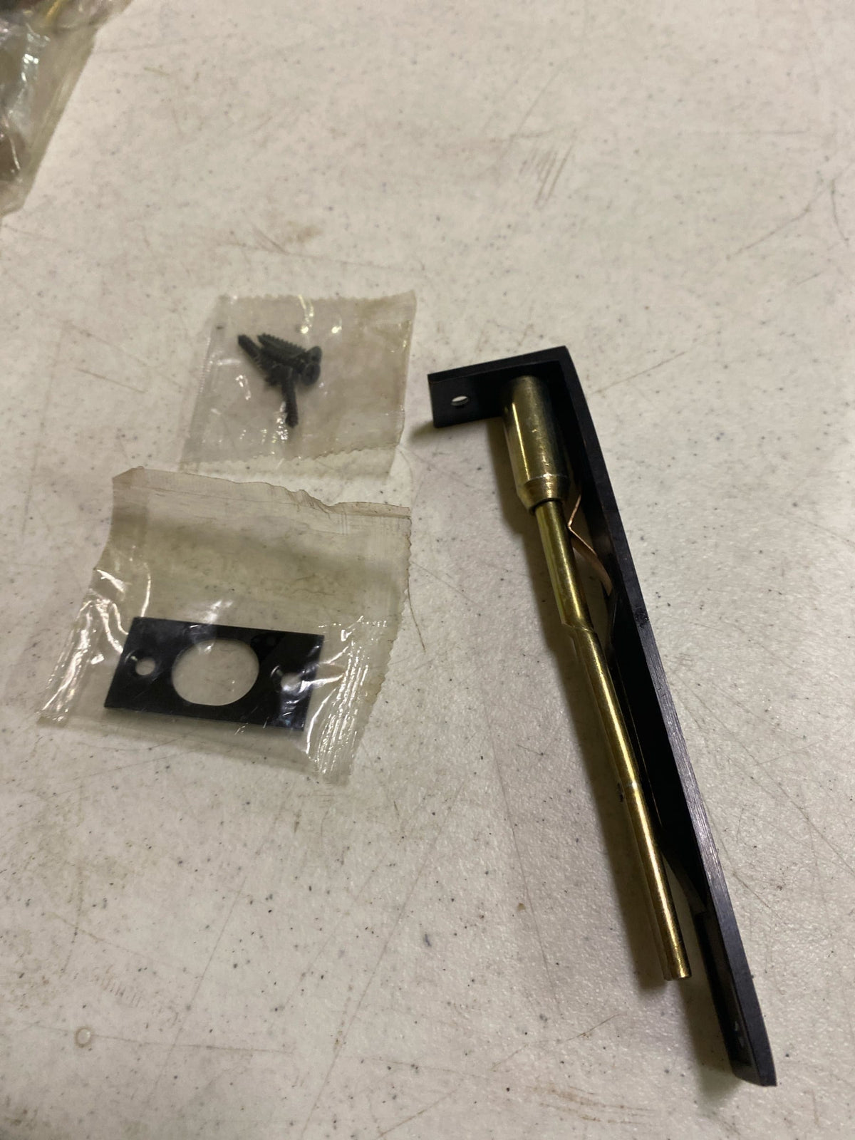 Baldwin Estate 0626.102 Solid Brass Residential Flush Bolt in Oil Rubbed Bronze, 6"