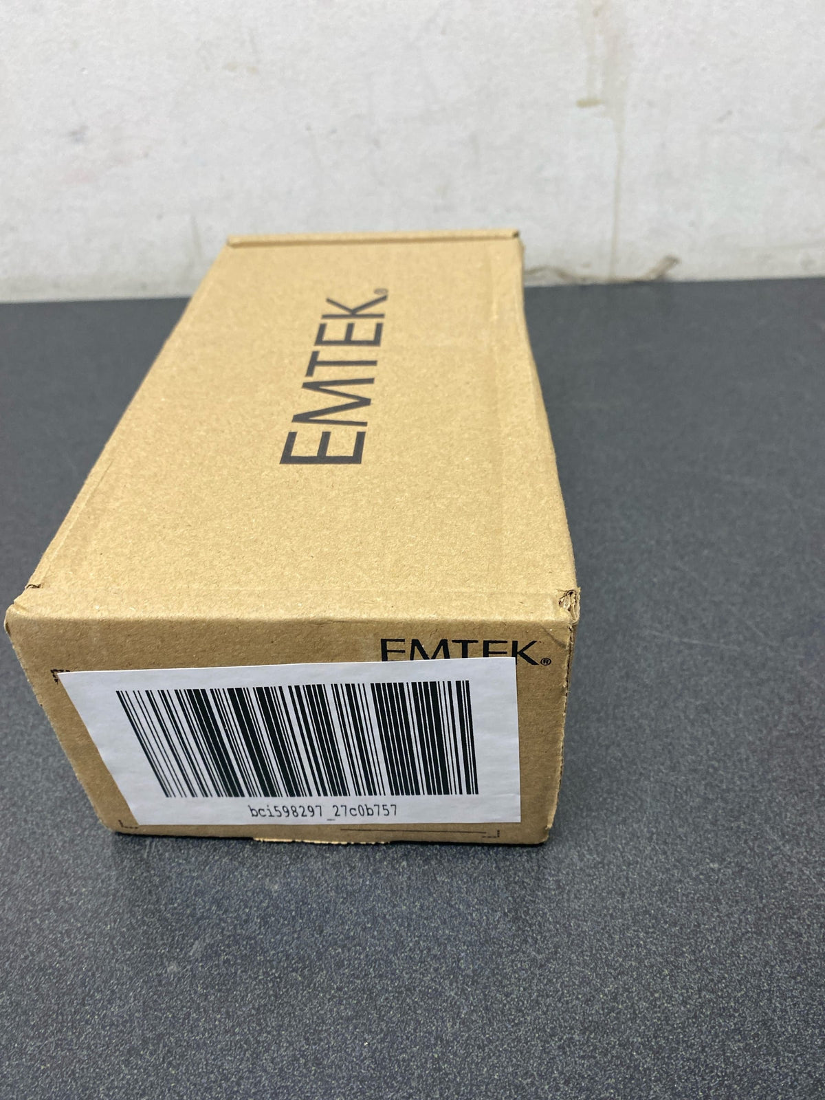 Emtek 8355US10B Low Profile Style Brass Modern Double Cylinder Deadbolt - Oil Rubbed Bronze