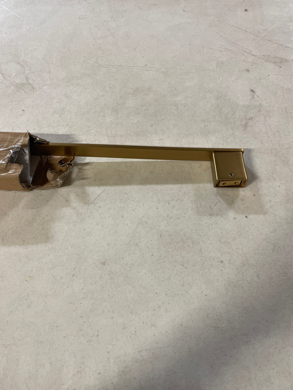 ICO Bath V316 Volkano Cinder 30" Towel Bar - Brushed Gold Dark