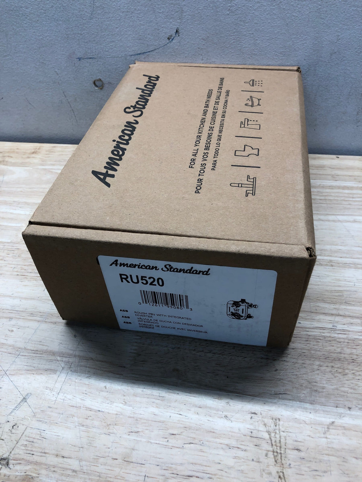 American Standard RU520 Pressure Balance Valve Rough-In with Diverter - N/A