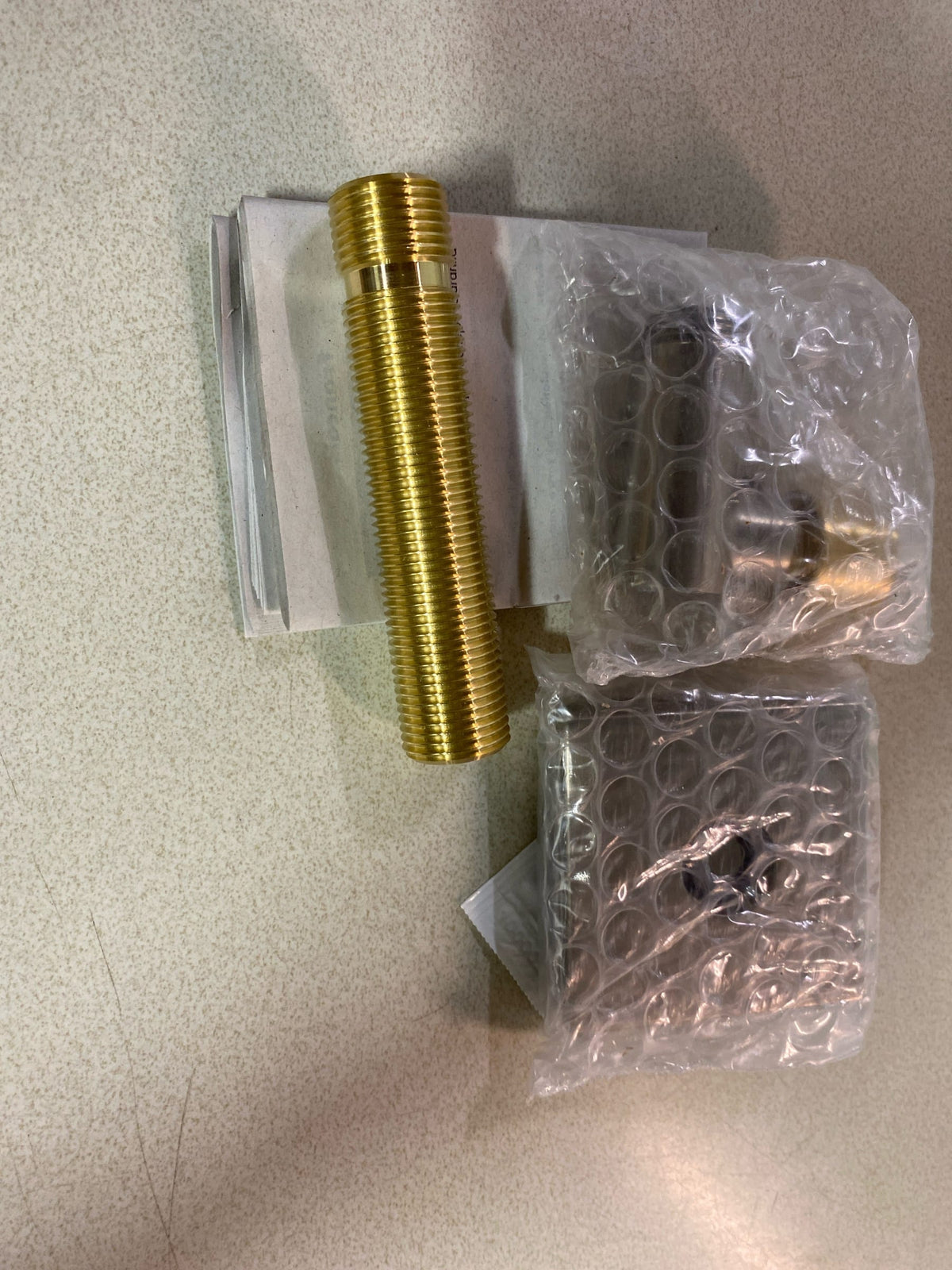 Hansgrohe 28883821 Wall Outlet E with Check Valve - Square - Brushed Nickel