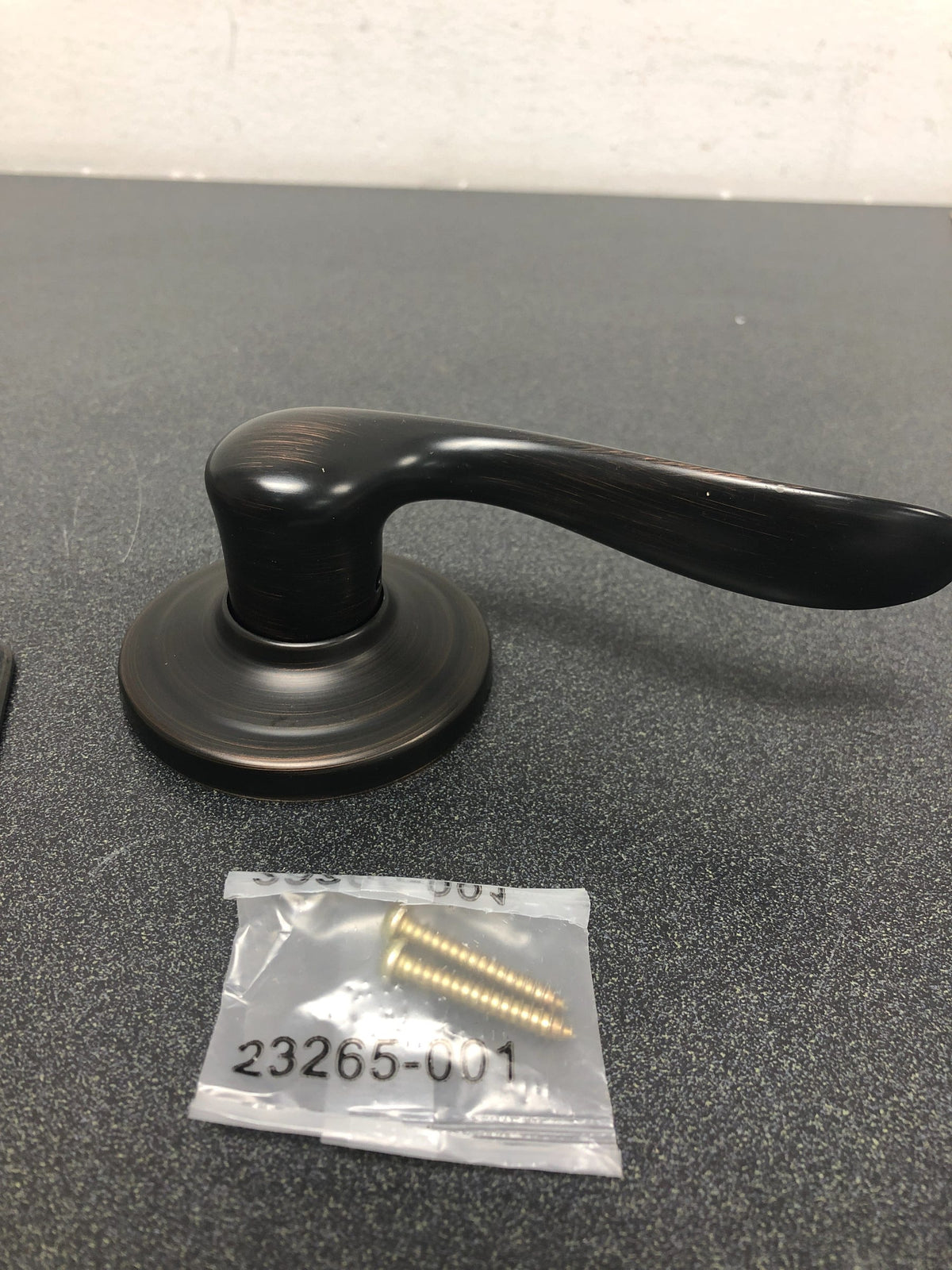 Kwikset 788TNLLH-11P Tustin Left Handed Non-Turning One-Sided Dummy Door Lever - Venetian Bronze