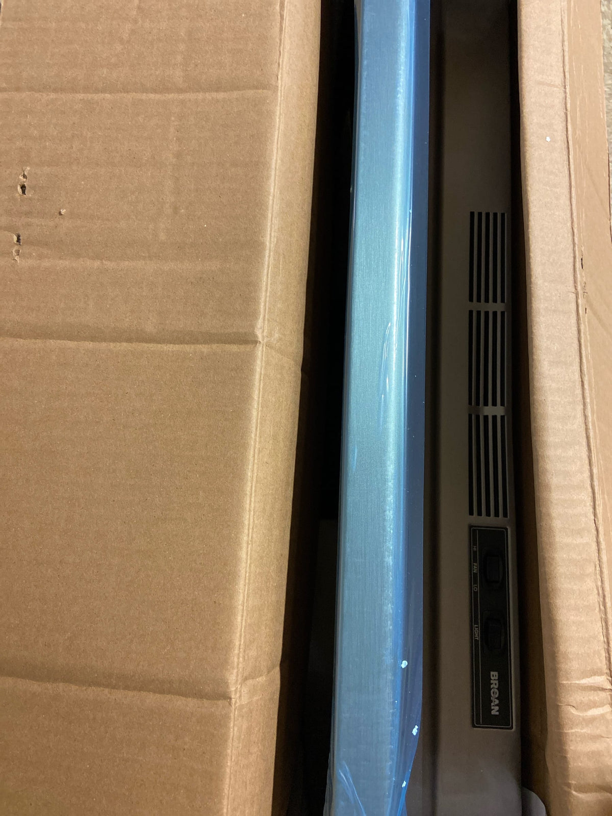 Broan 30" Range Hood, Non-ducted, 2-Speed Rocker, Light with Print Guard