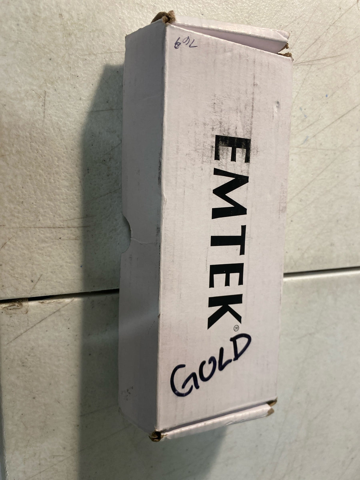 Emtek 96214US4 4" x 4" Solid Brass Square Corner Plain Bearing Mortise Hinge - Pair - Satin Brass