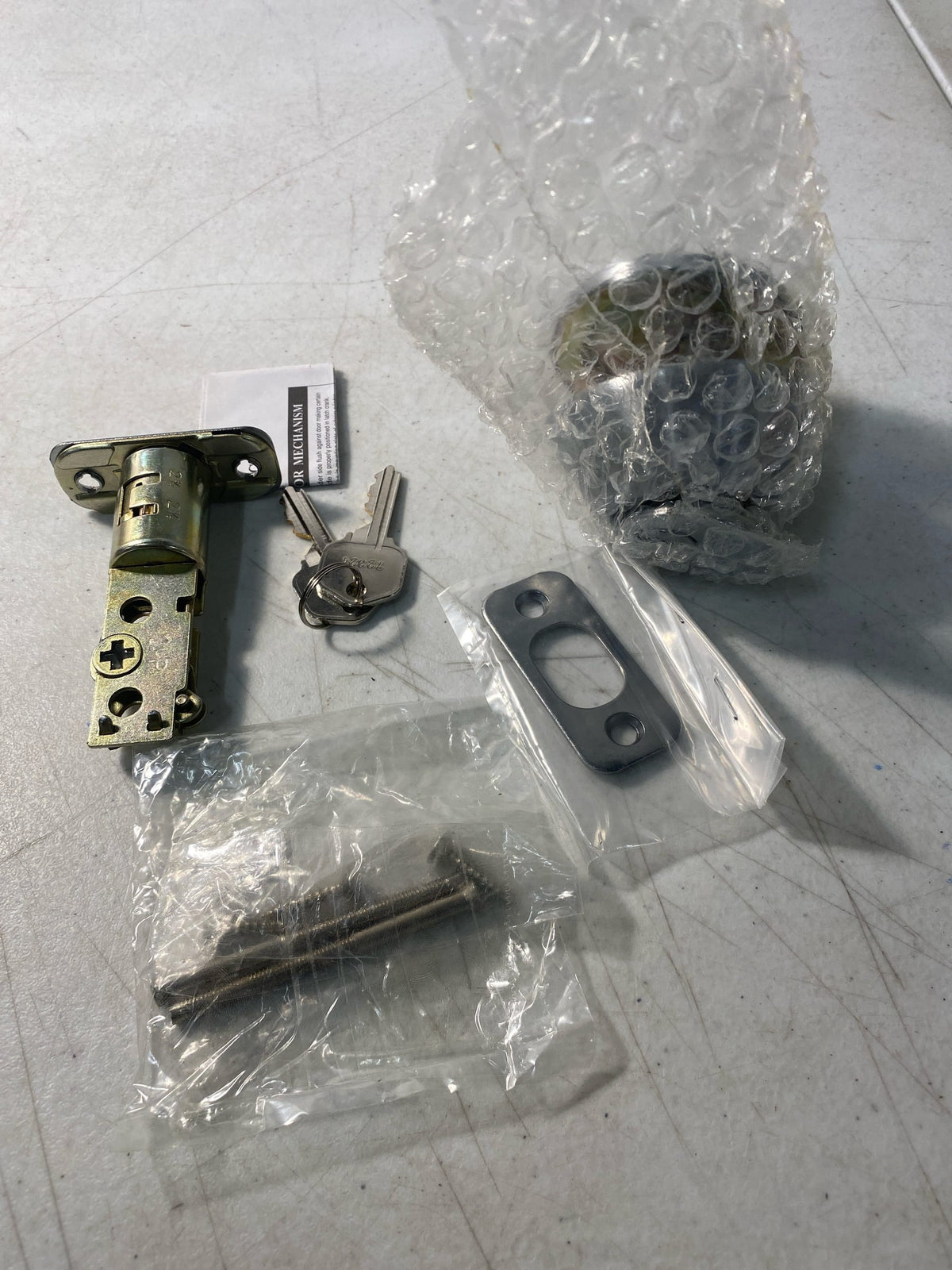 Miseno MLK1218SC Single Cylinder Keyed Entry Deadbolt - Chrome