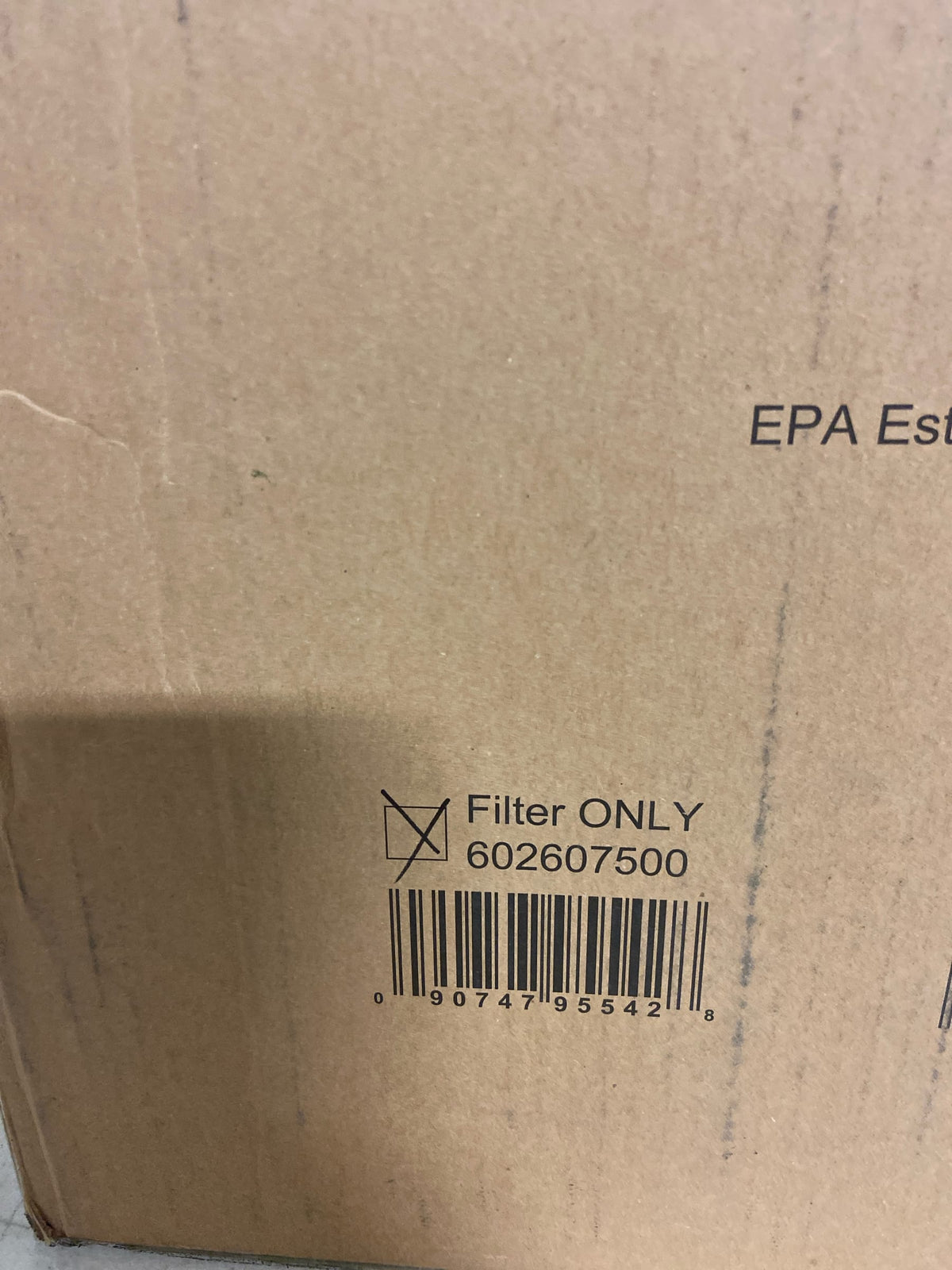 Field Controls AirFilter, 2.5inD, 11.6875inH, 18.1875inW