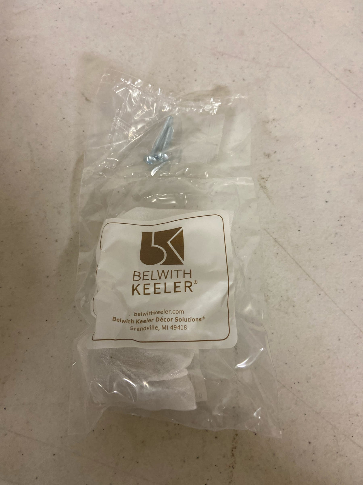 Belwith-Keeler B077459-SN Brownstone Collection Knob 1-1/4 Inch Diameter Satin Nickel Finish