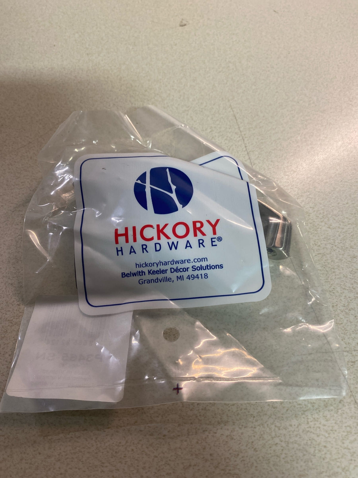 Hickory Hardware P3465-SN Bel Aire 3" Center to Center Retro Ridged Cabinet Handle / Drawer Pull - Satin Nickel