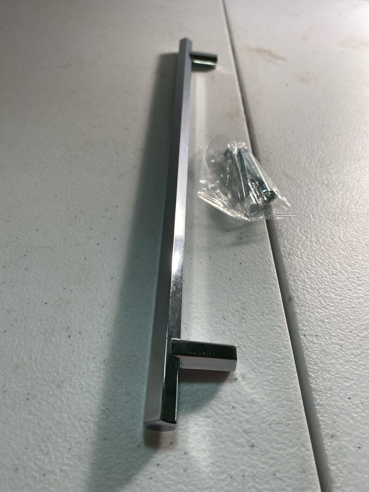 Amerock BP3687726 Caliber 10-1/16 Inch Center to Center Bar Cabinet Pull - Polished Chrome