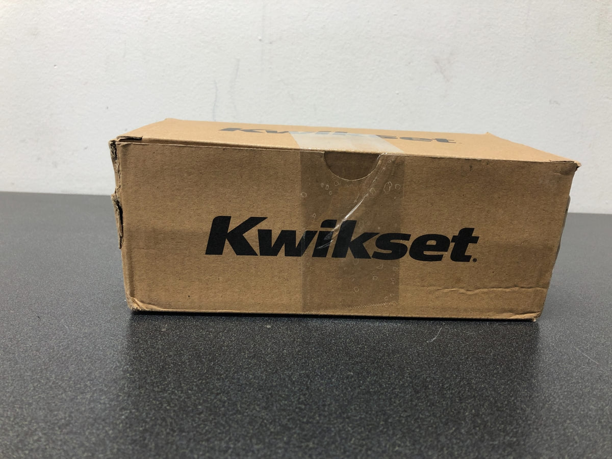 Kwikset Pismo Square Satin Nickel Hall/Closet Door Knob