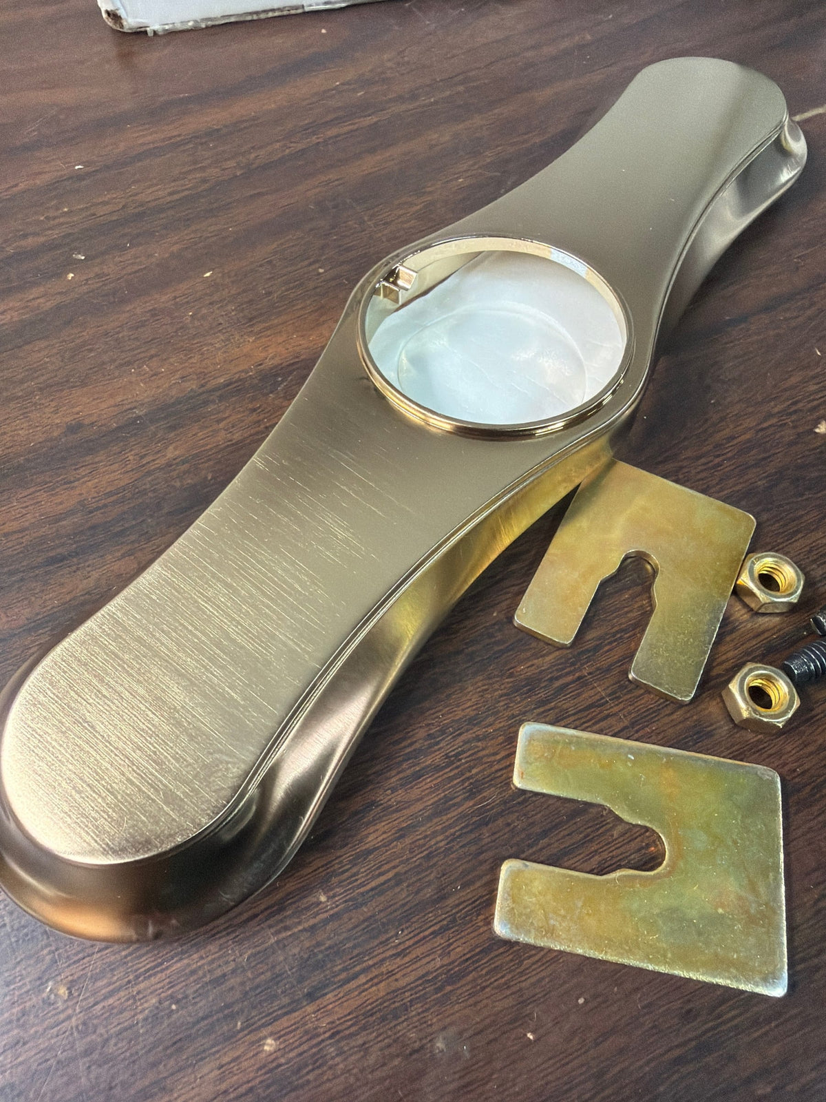 Kohler K-99272-2MB 10-5/16" Escutcheon Plate - Vibrant Brushed Moderne Brass