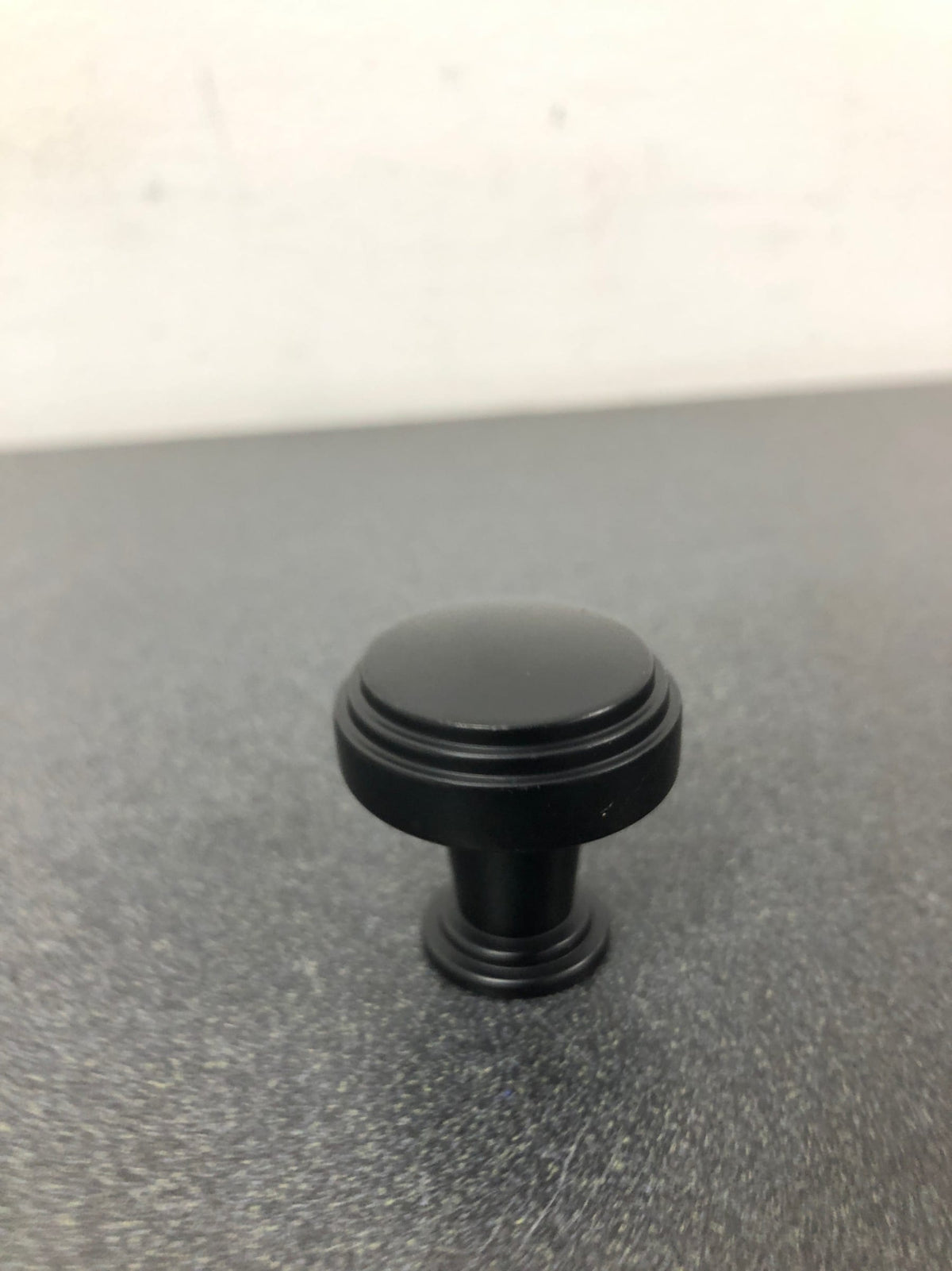 Emtek 86432US19 American Designer 1-1/4 Inch Mushroom Cabinet Knob - Flat Black