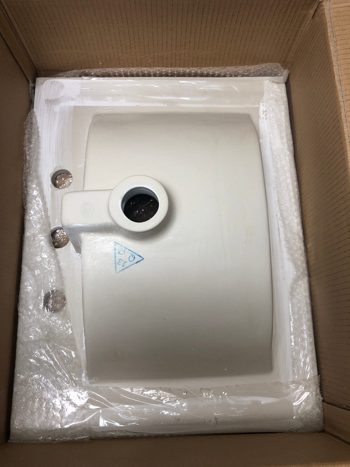 Sagehill Designs RC2418-W Lincoln Street 24" Ceramic Vanity Sink Top - White