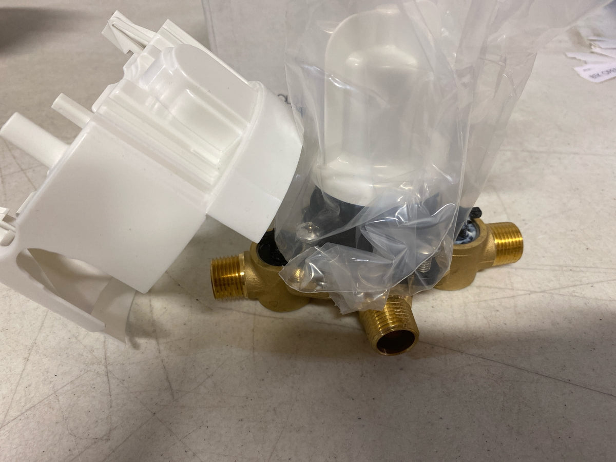 KOHLER Rite-Temp Brass 3/4-in Male and 1/2-in Sweat Pex Pressure Regulator Valve