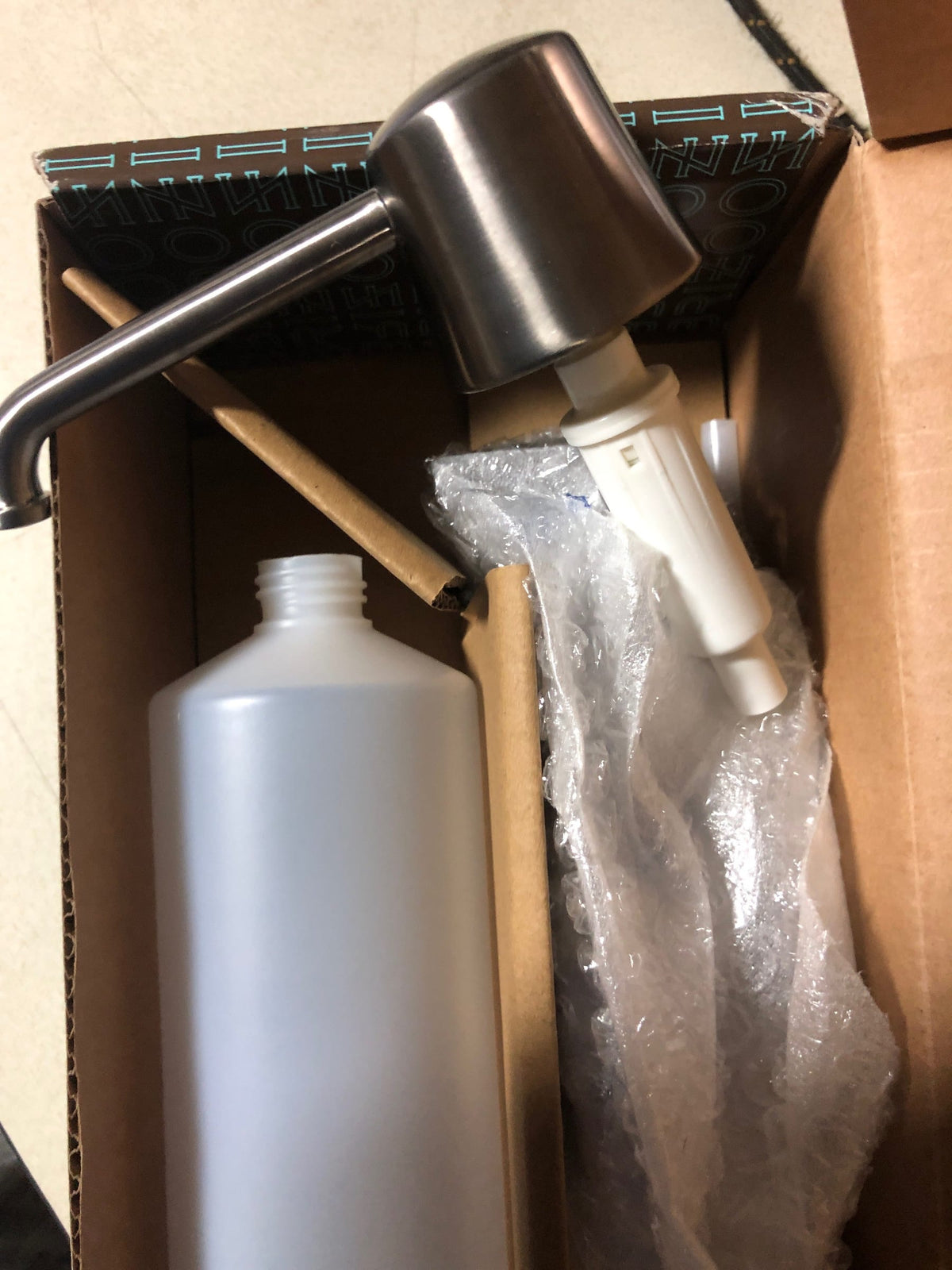 Brizo RP101658SL The Tulham Kitchen Collection Deck Mounted Soap Dispenser with 15 oz Capacity - Luxe Steel