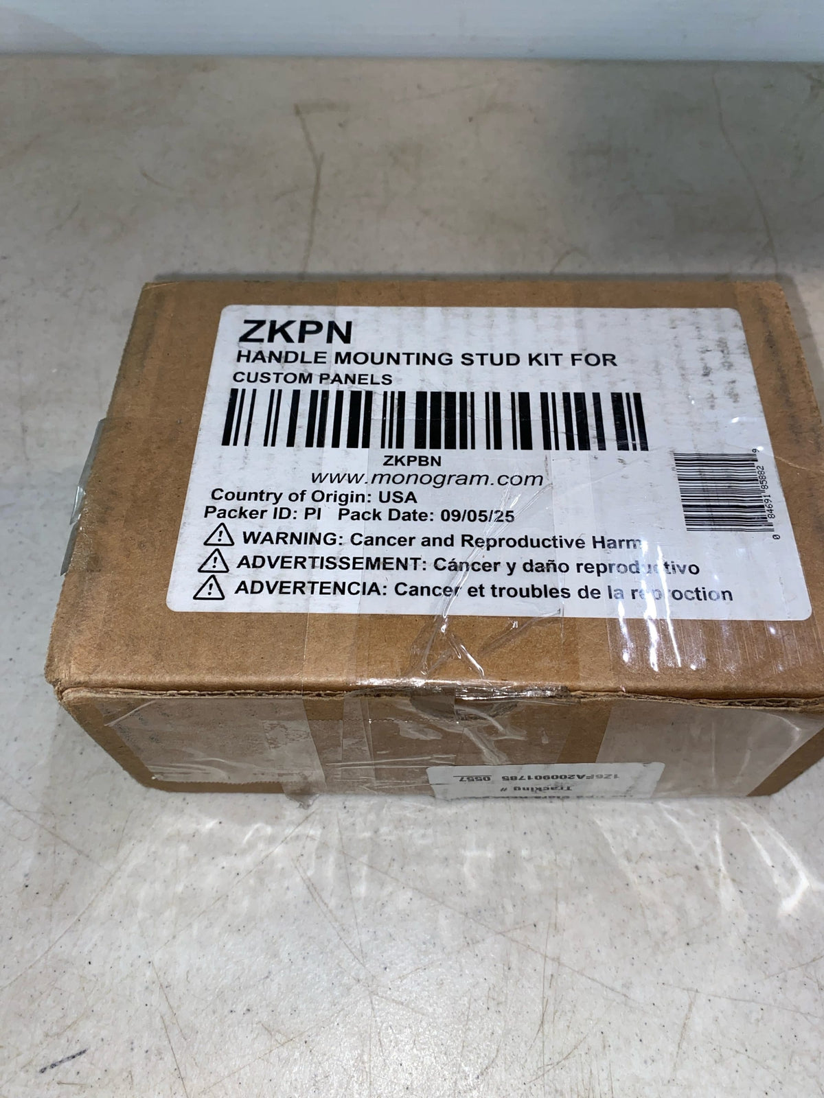 Monogram ZKPN Custom Wood Panel Handle Stud Kit - N/A