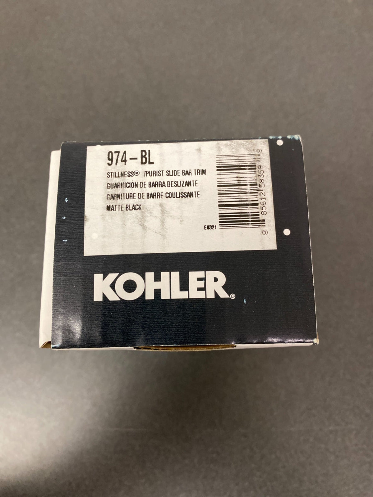 Kohler Stillness Purist Slidebar Trim (single)